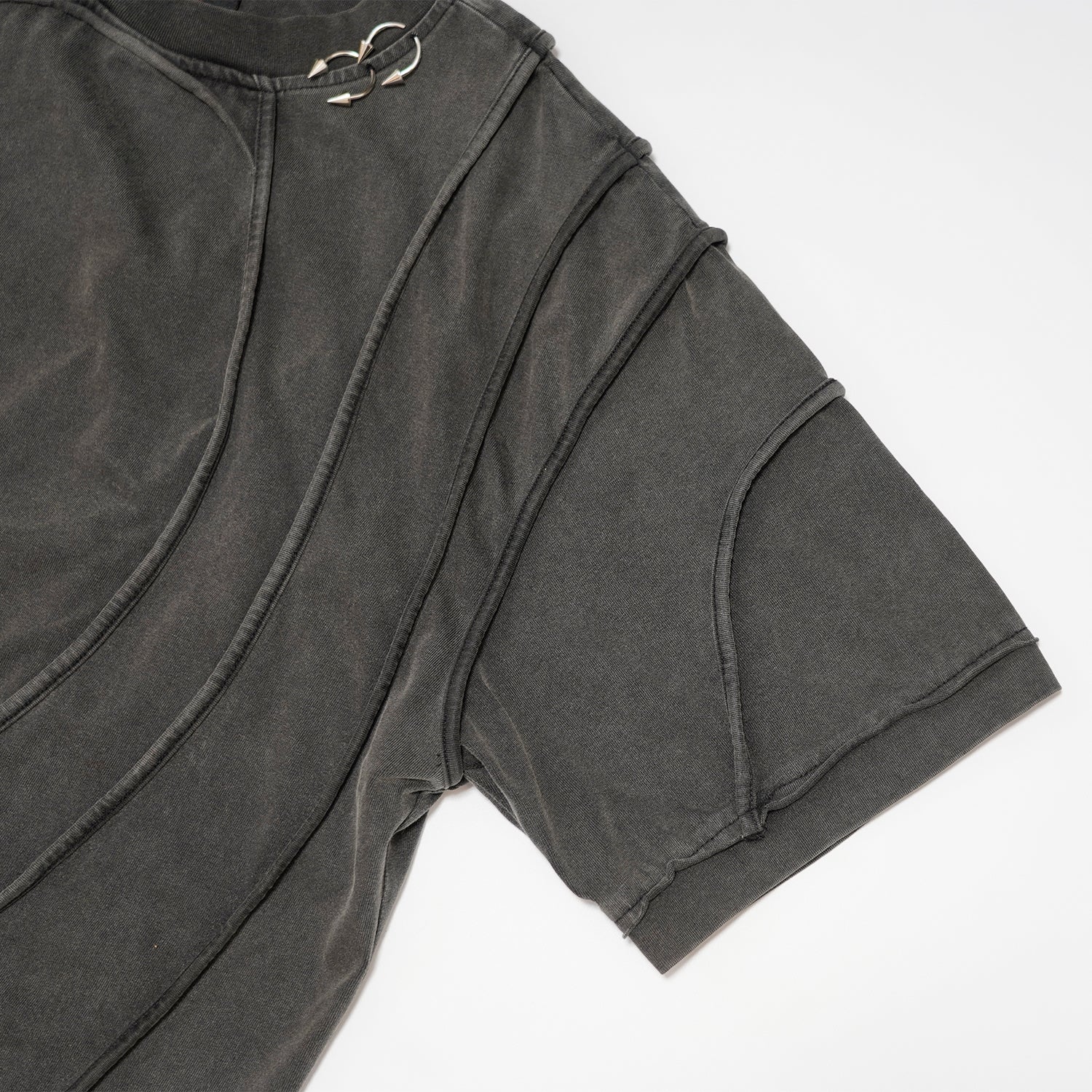 T.C.R DARK HAZE TEE - BLACK