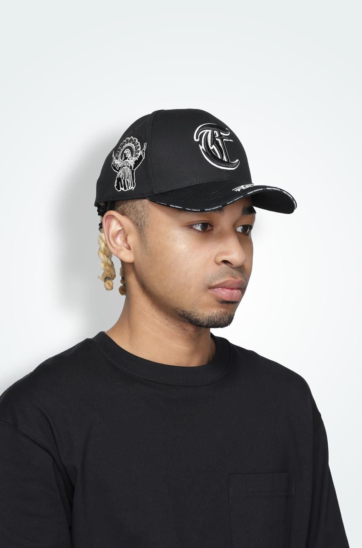 T.C.R  FREE YOUR MIND 6PANEL CAP - BLACK