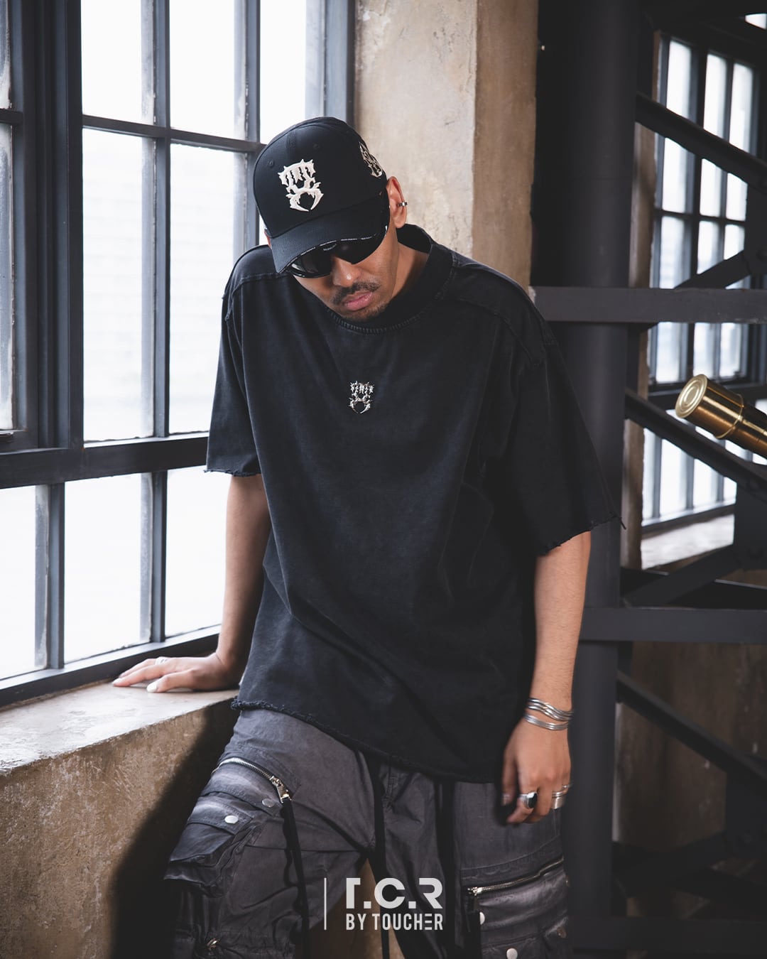 T.C.R HARDCORE S/S TEE - BLACK