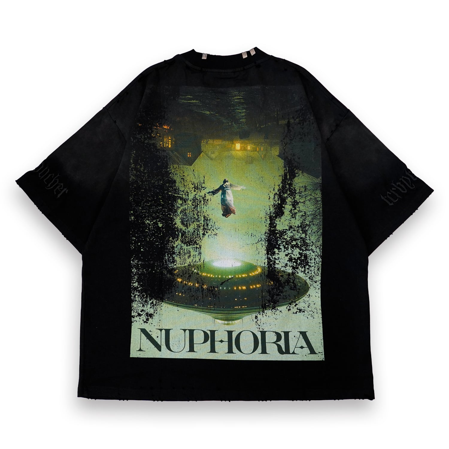 T.C.R NUPHORIA S/S TEE - BLACK