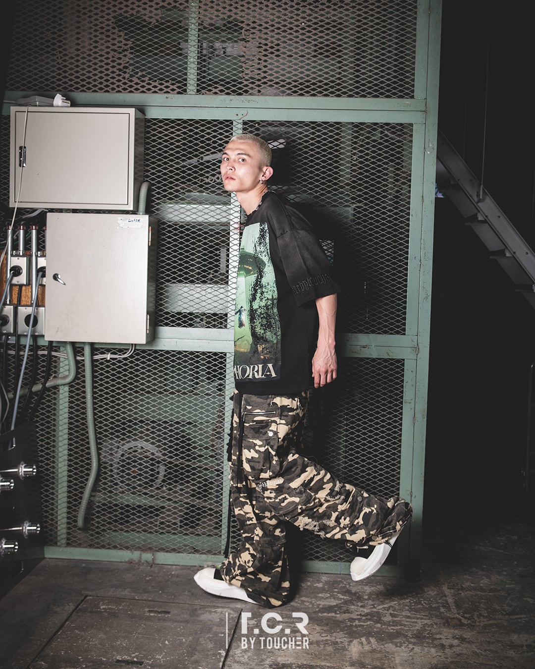 T.C.R NUPHORIA S/S TEE - BLACK