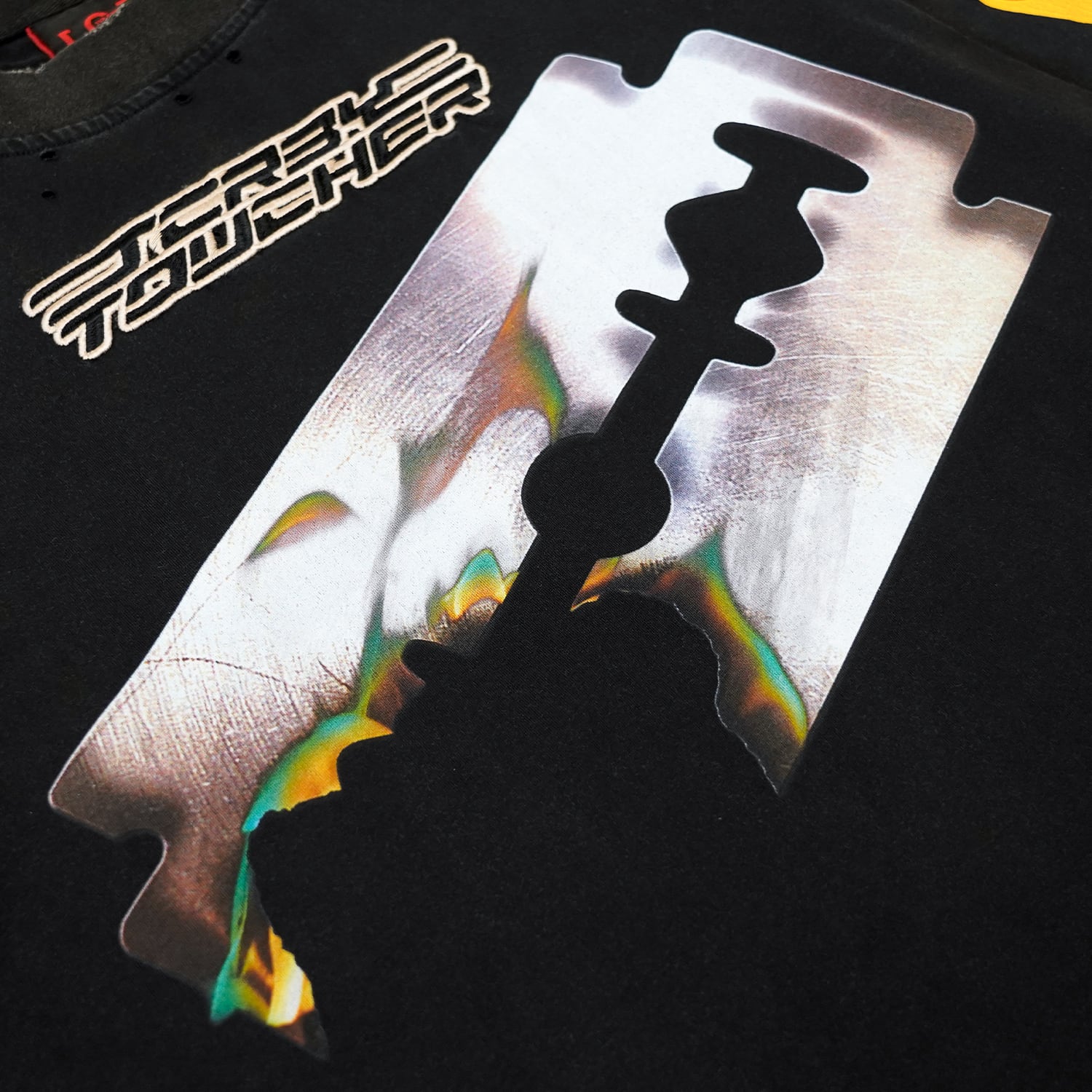 T.C.R FIRE BLADE L/S TEE - BLACK