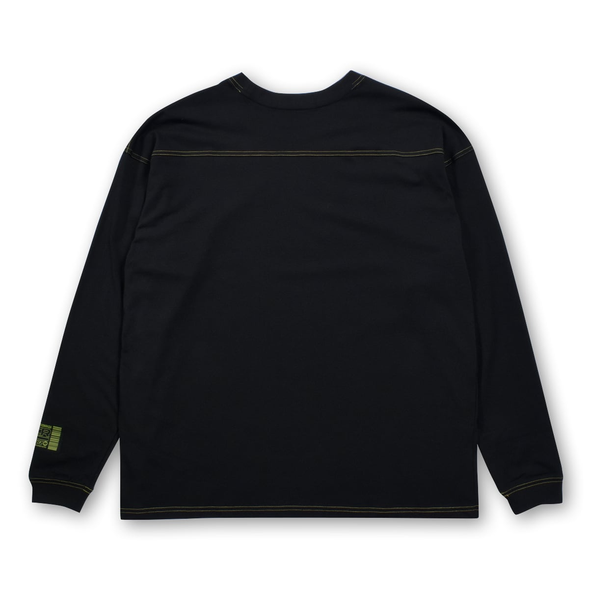 T.C.R SMOKING L/S TEE - BLACK