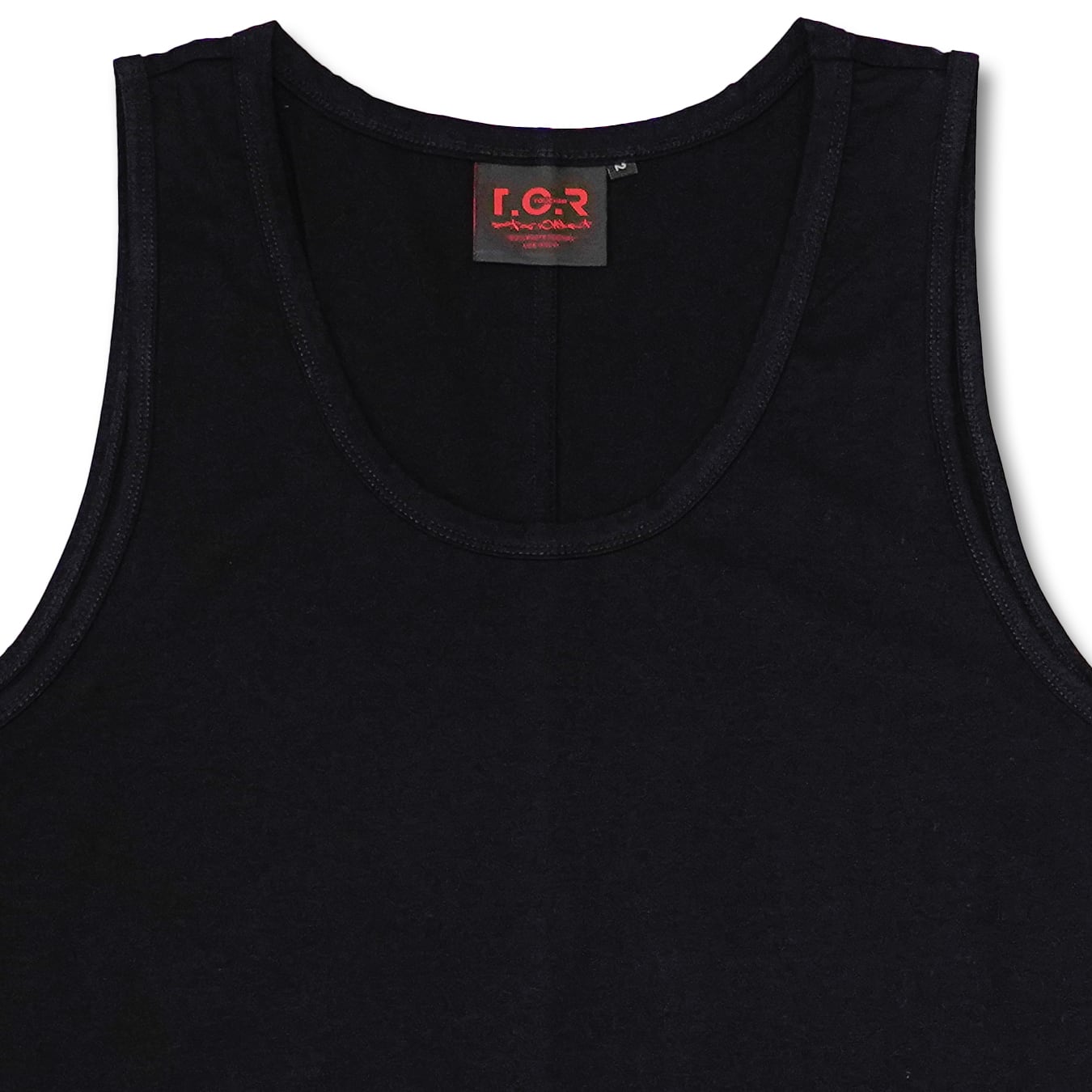 T.C.R RELAPSE LONG LINE INNER TANK TOP - BLACK