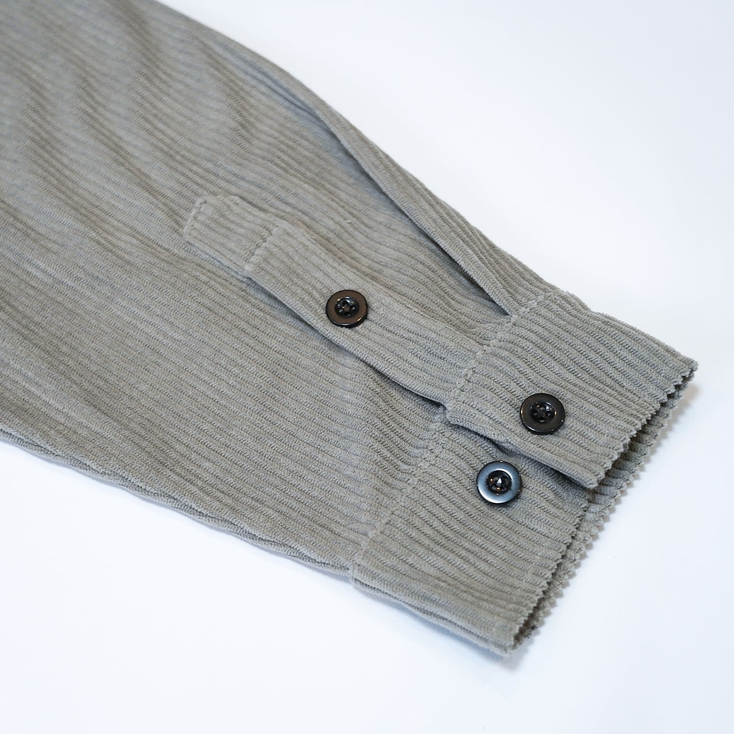 T.C.R BASEBALL CORDUROY OUTERSHIRTS - GRAY