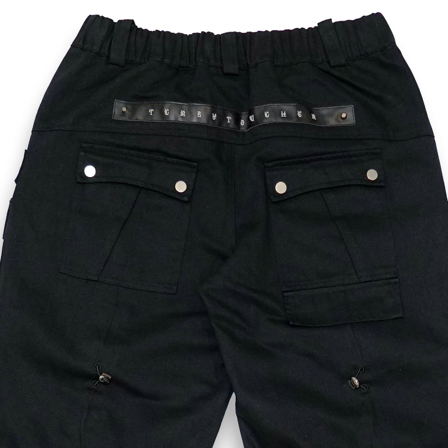 T.C.R NUOVA VISIONE BAGGY CARGO PANTS - BLACK