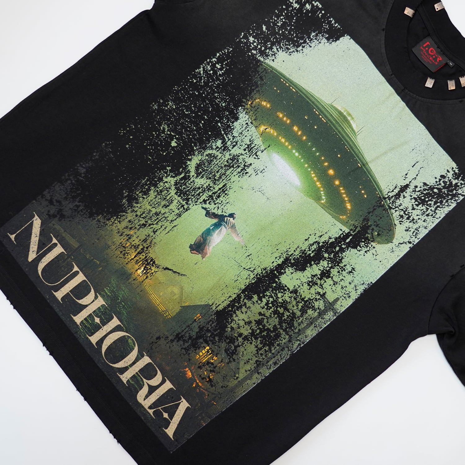 T.C.R NUPHORIA S/S TEE - BLACK