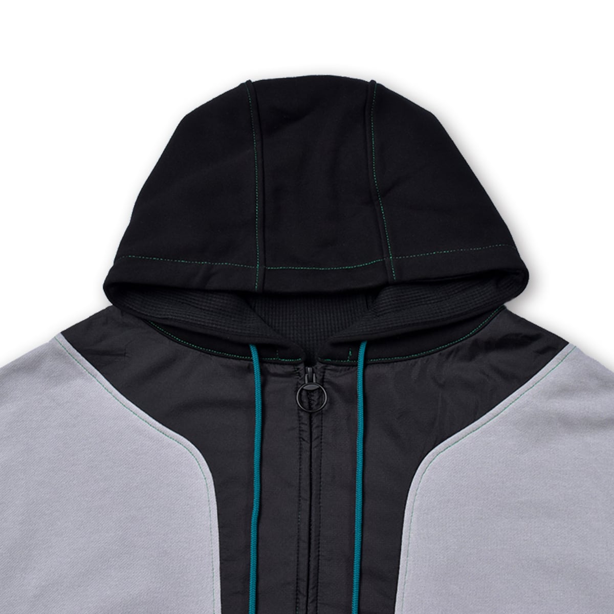 TCR ESSENTIAL TECH HOODIE  - GRAY/BLACK