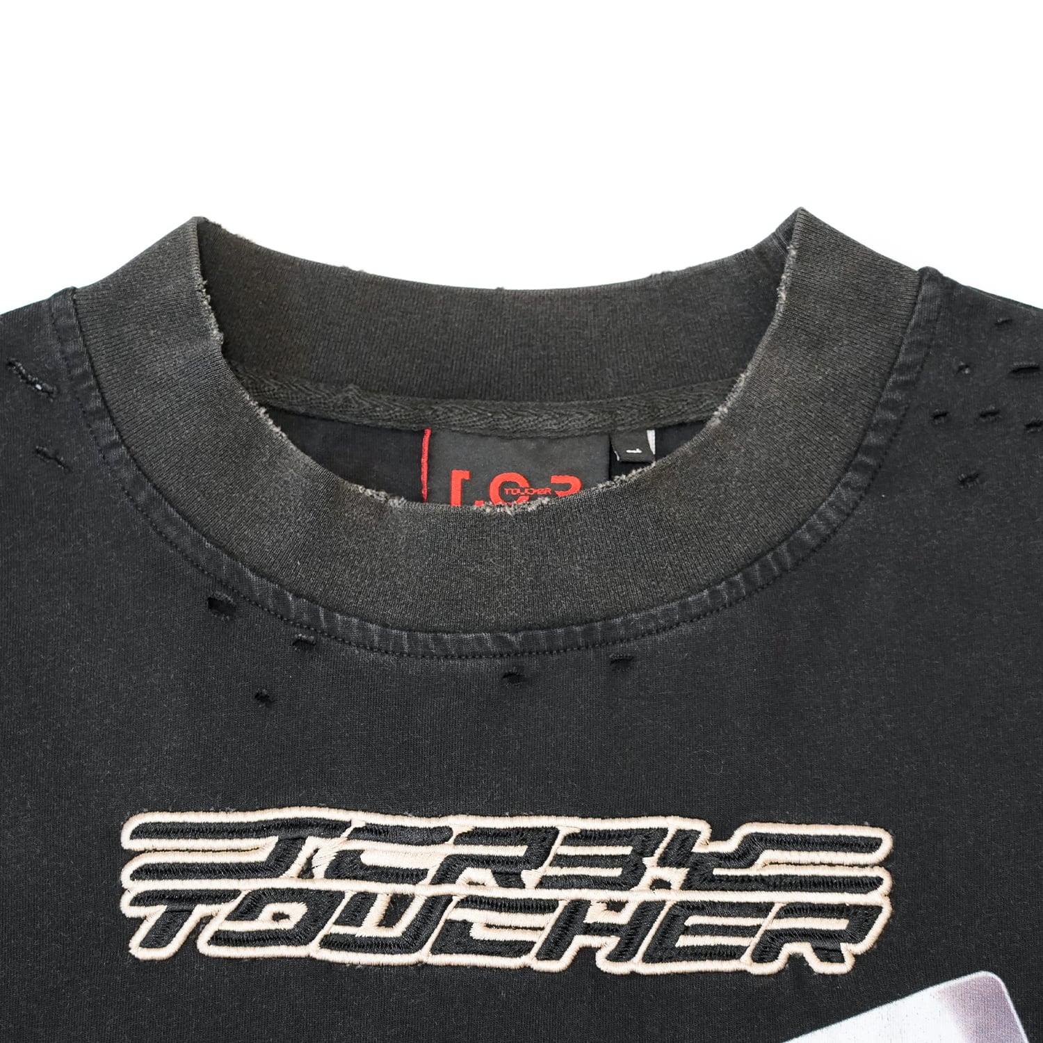 T.C.R FIRE BLADE L/S TEE - BLACK