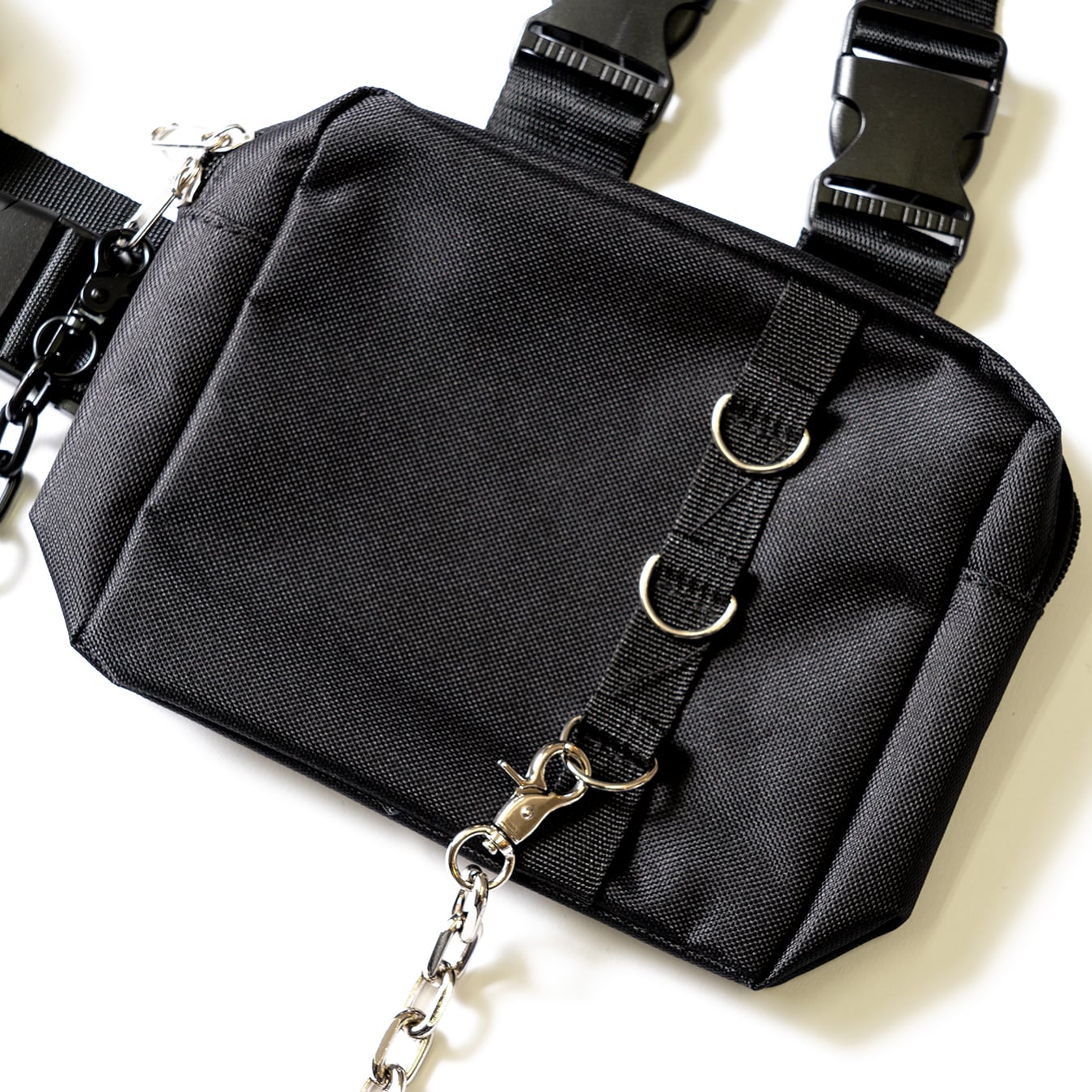 TCR-TEX TACTICAL VEST BAG - BLACK