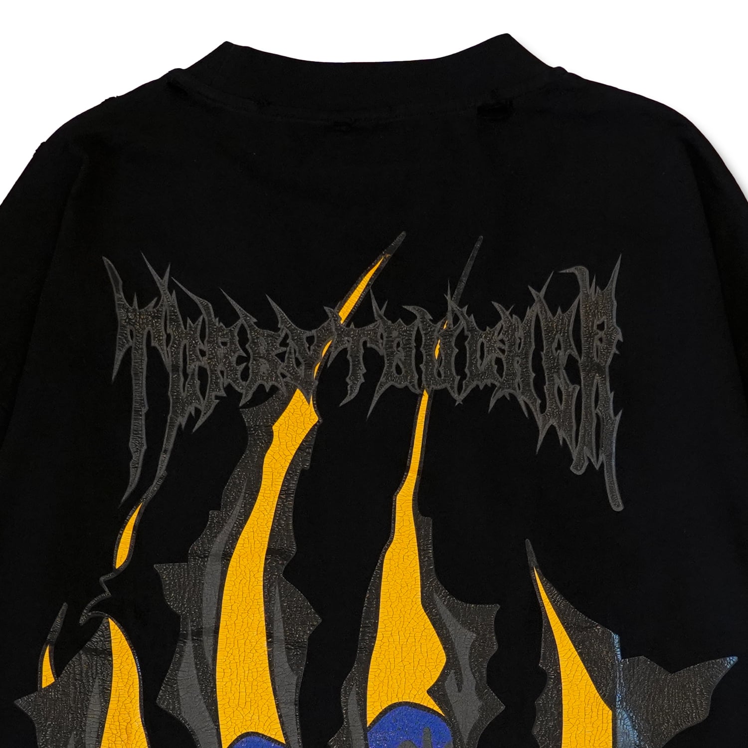 T.C.R WOLF L/S TEE - BLACK