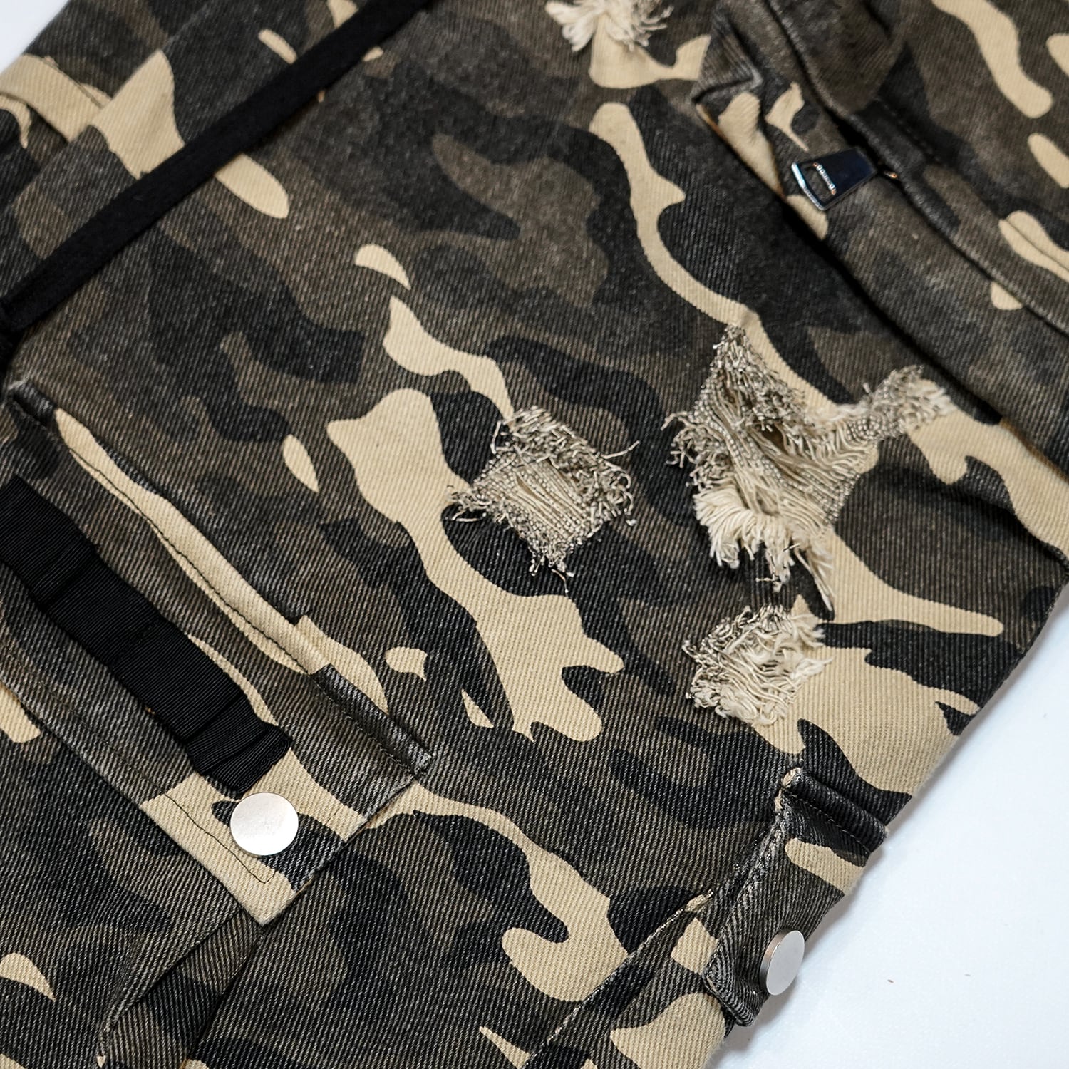 T.C.R NUOVA VISIONE BAGGY CARGO PANTS - CAMO