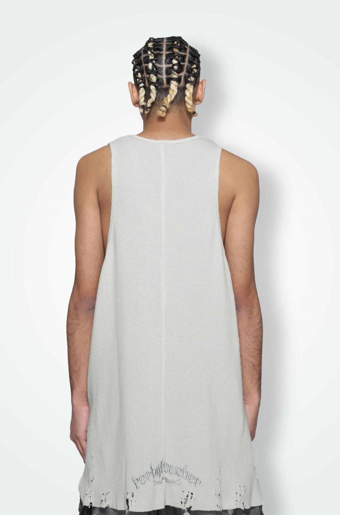 T.C.R DAMAGE INNER TANKTOP - IVORY