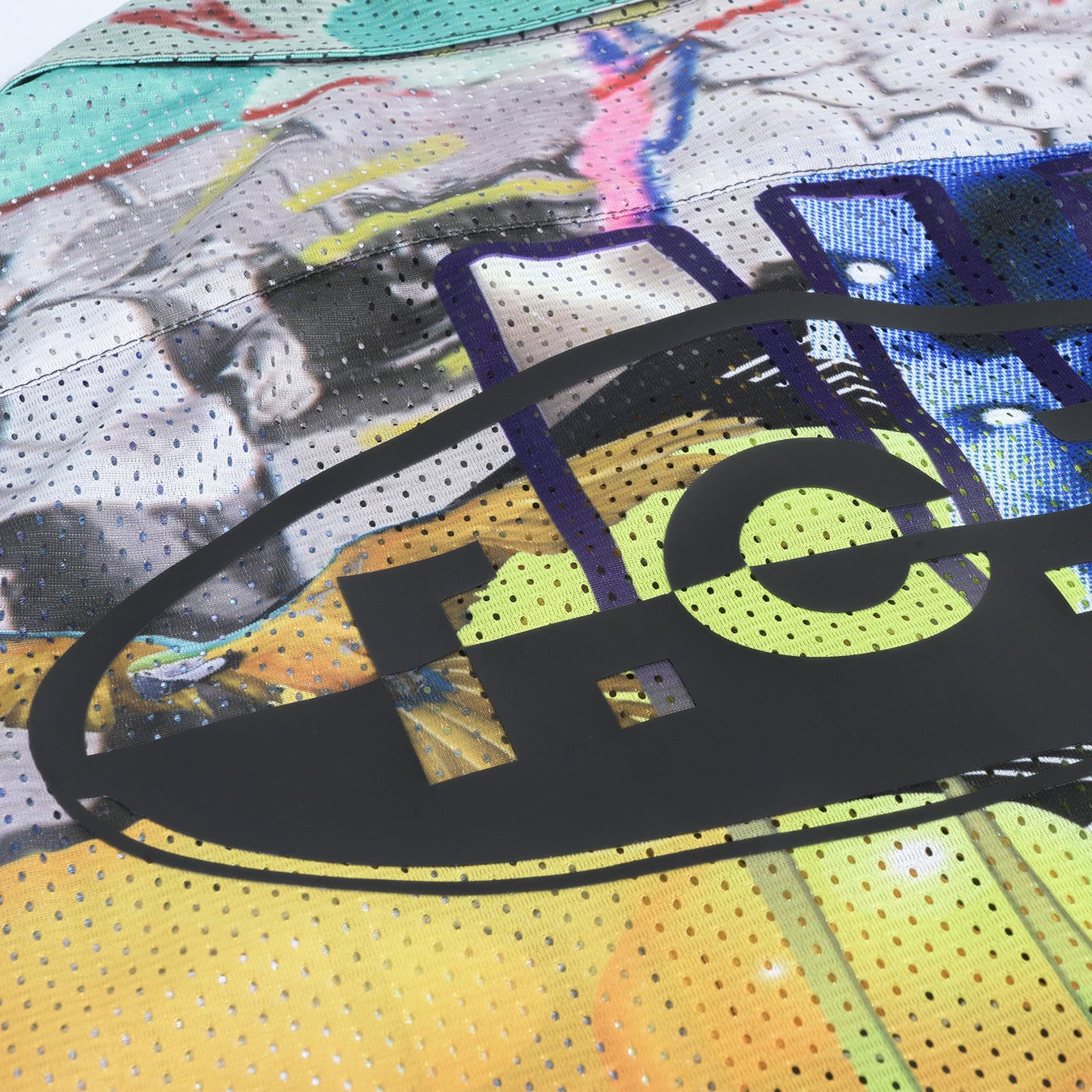T.C.R PARADISE ALL OVER MESH SHIRT V2 - MULTI