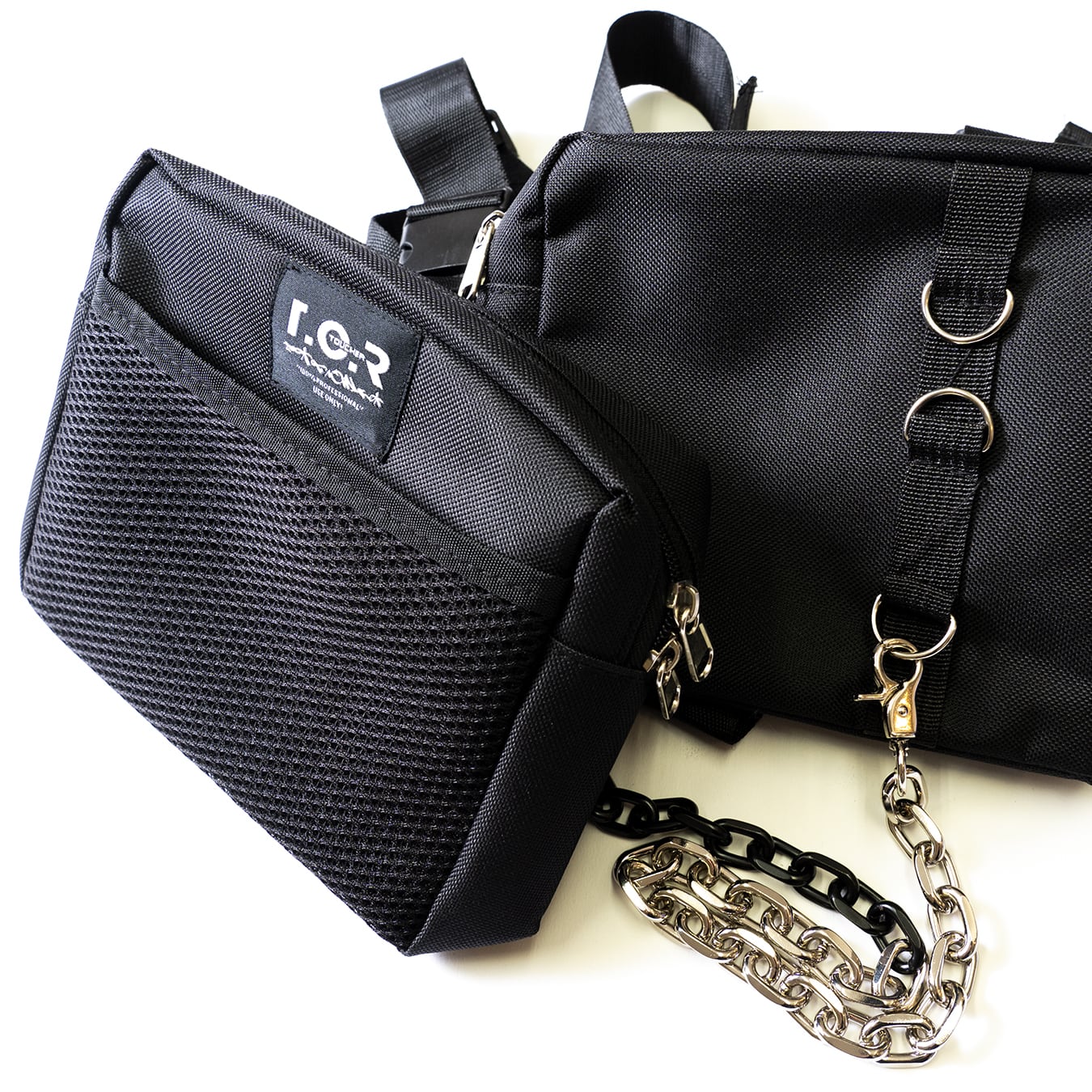 TCR-TEX TACTICAL VEST BAG - BLACK