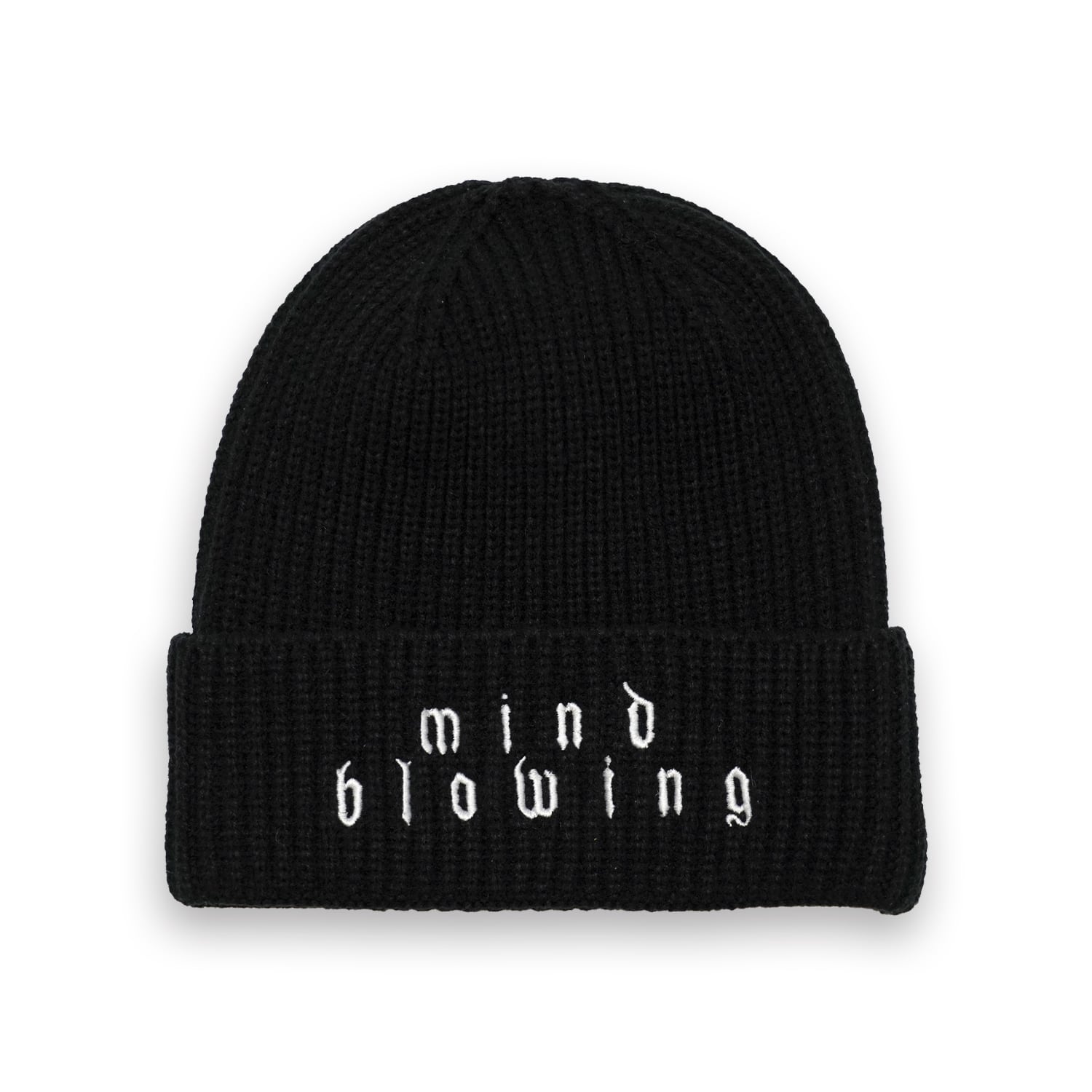 T.C.R MIND BLOWING BEANIE CAP - BLACK