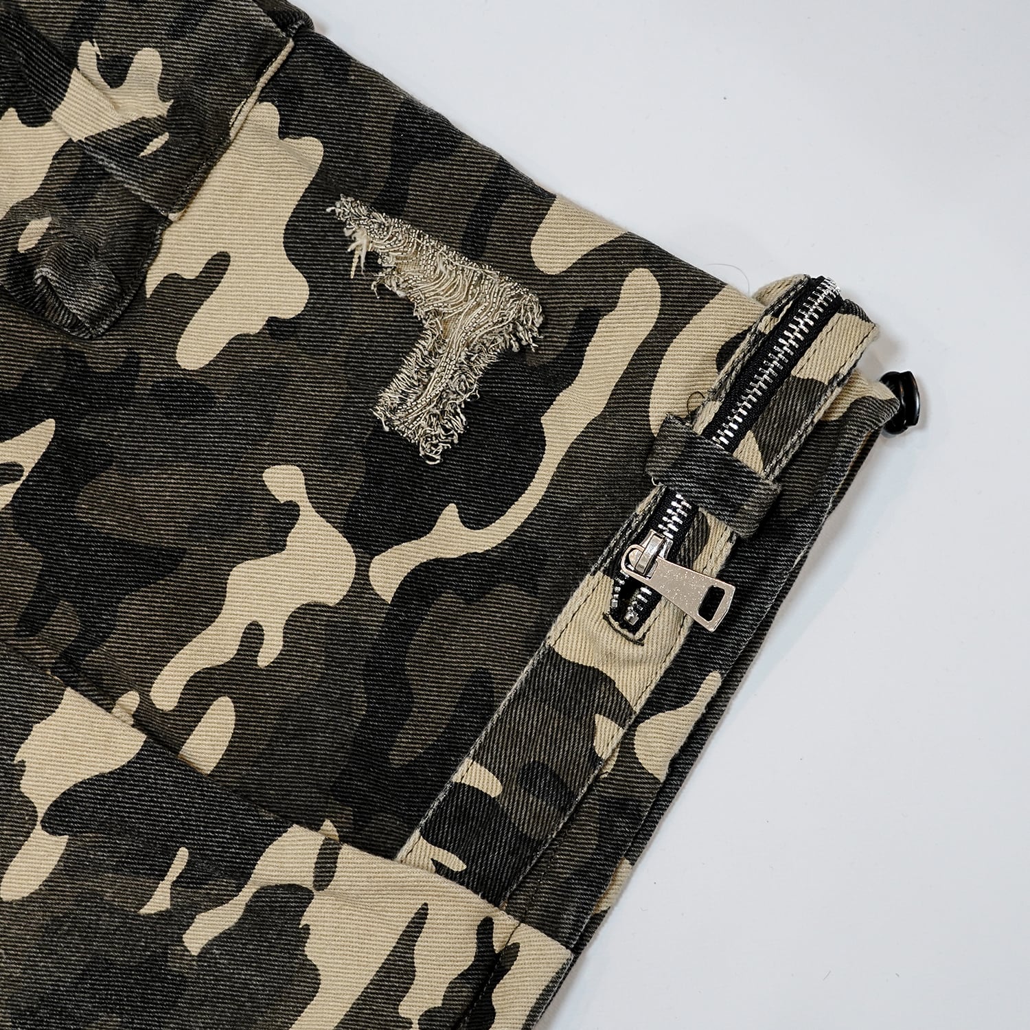 T.C.R NUOVA VISIONE BAGGY CARGO PANTS - CAMO