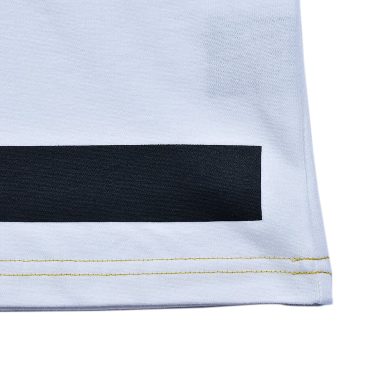 LIQUID OVERSIZED  S/S TEE - WHITE/YELLOW