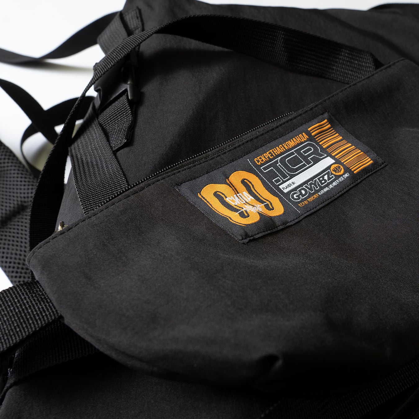 TCR-TEX MULUTI STRAP BAG PACK - BLACK