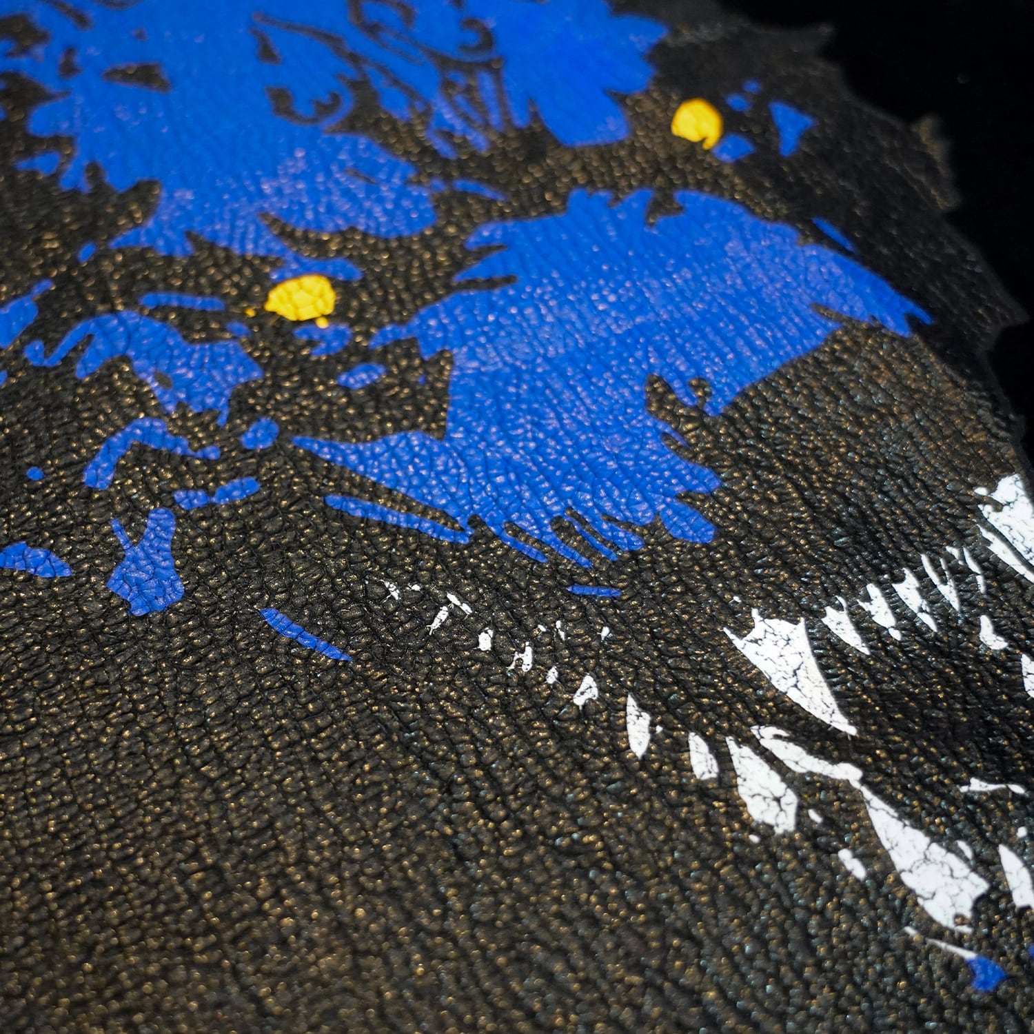 T.C.R WOLF L/S TEE - BLACK