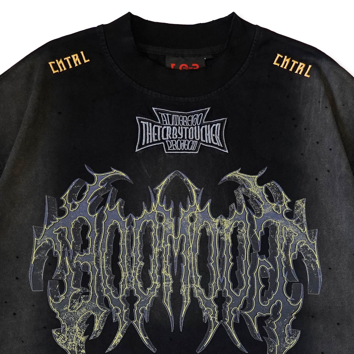 T.C.R GOD MODE DAMAGE S/S TEE - BLACK