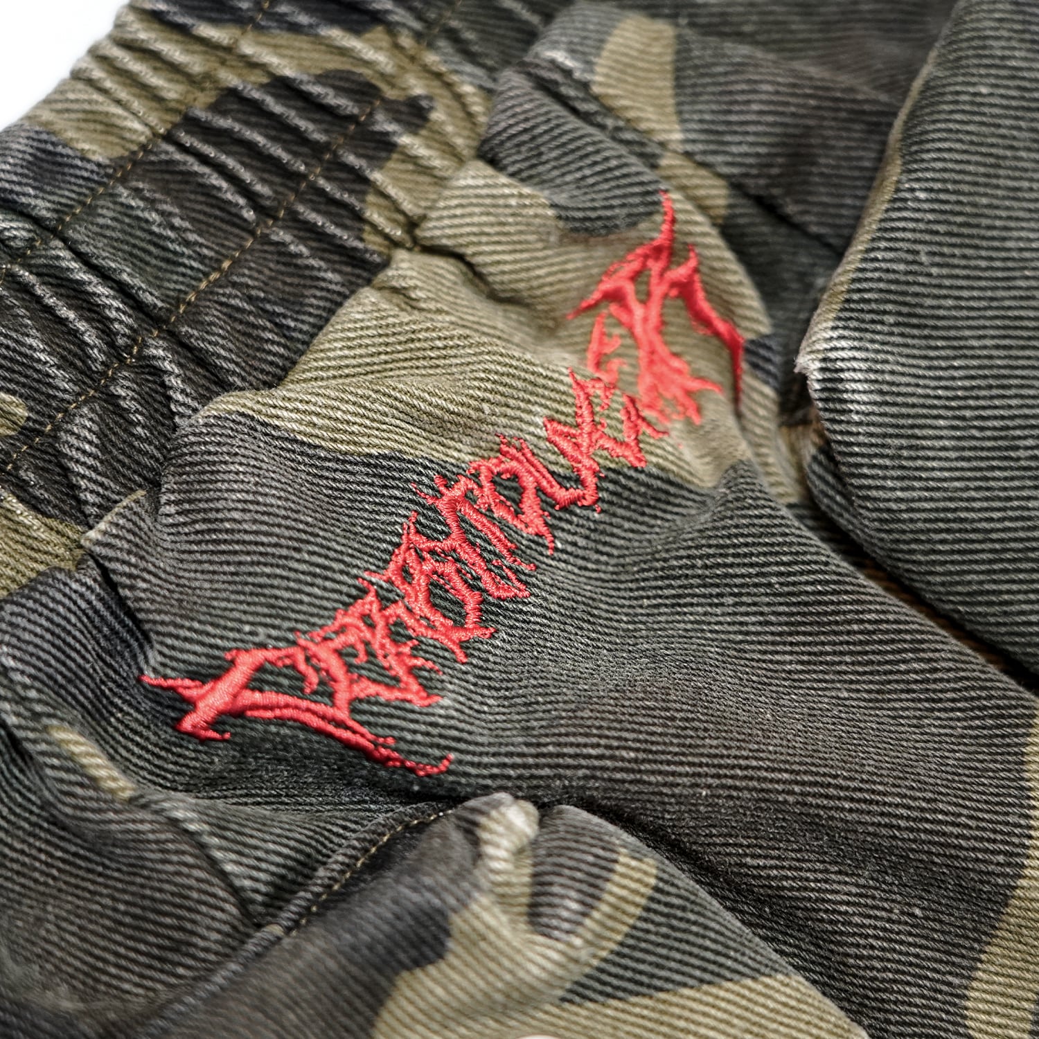 T.C.R RELAPSE MULTI POCKET SAROUEL CARGO SHORTS - CAMO