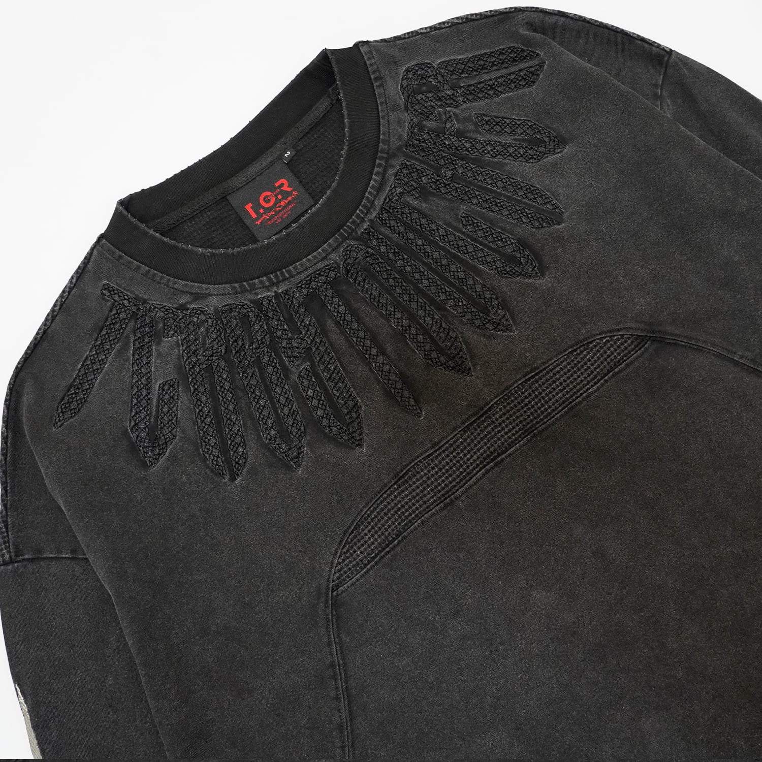 T.C.R FORCE AWAKENING L/S TEE - BLACK