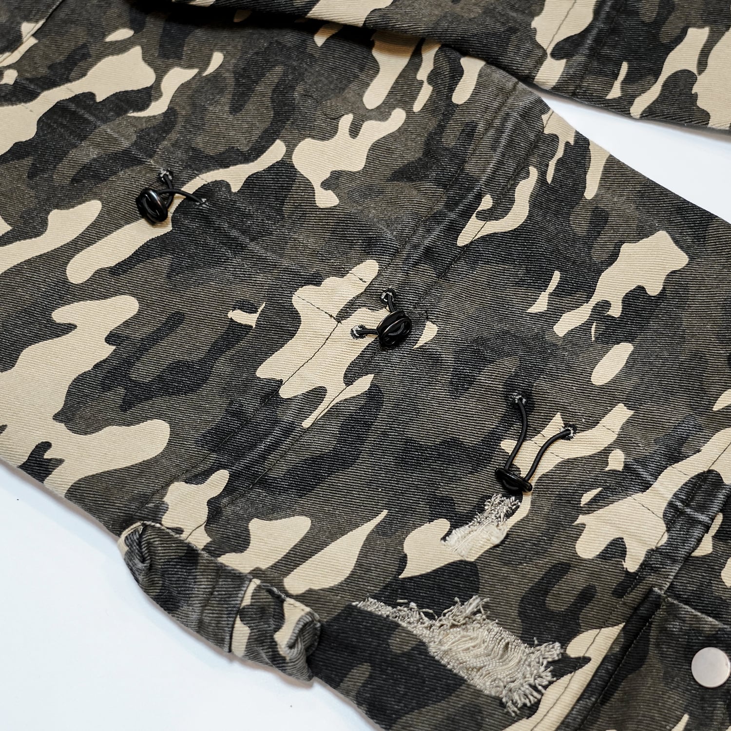 T.C.R NUOVA VISIONE BAGGY CARGO PANTS - CAMO