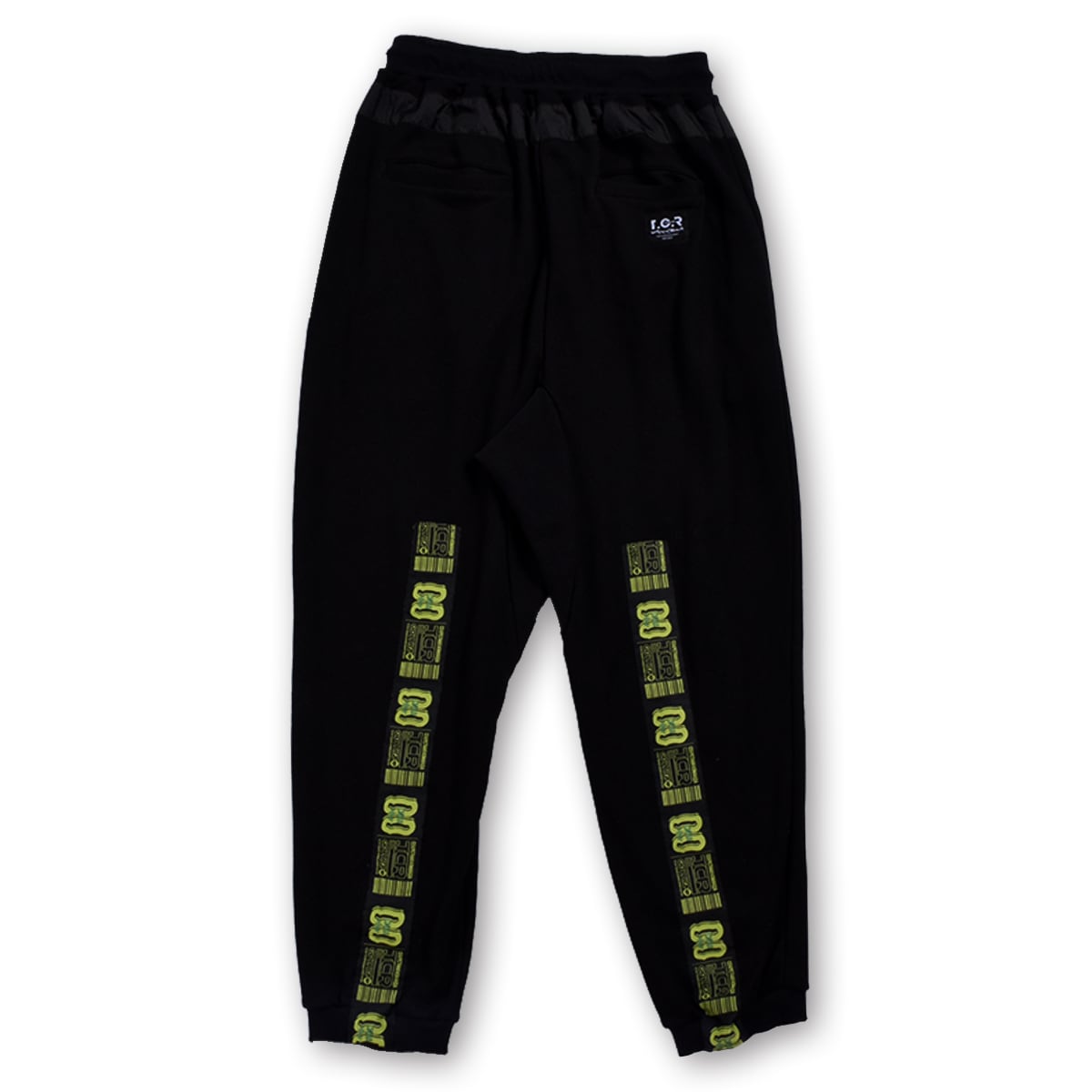 T.C.R ESSENTIAL TECH JOGGER V3 - BLACK/BLUE GREEN