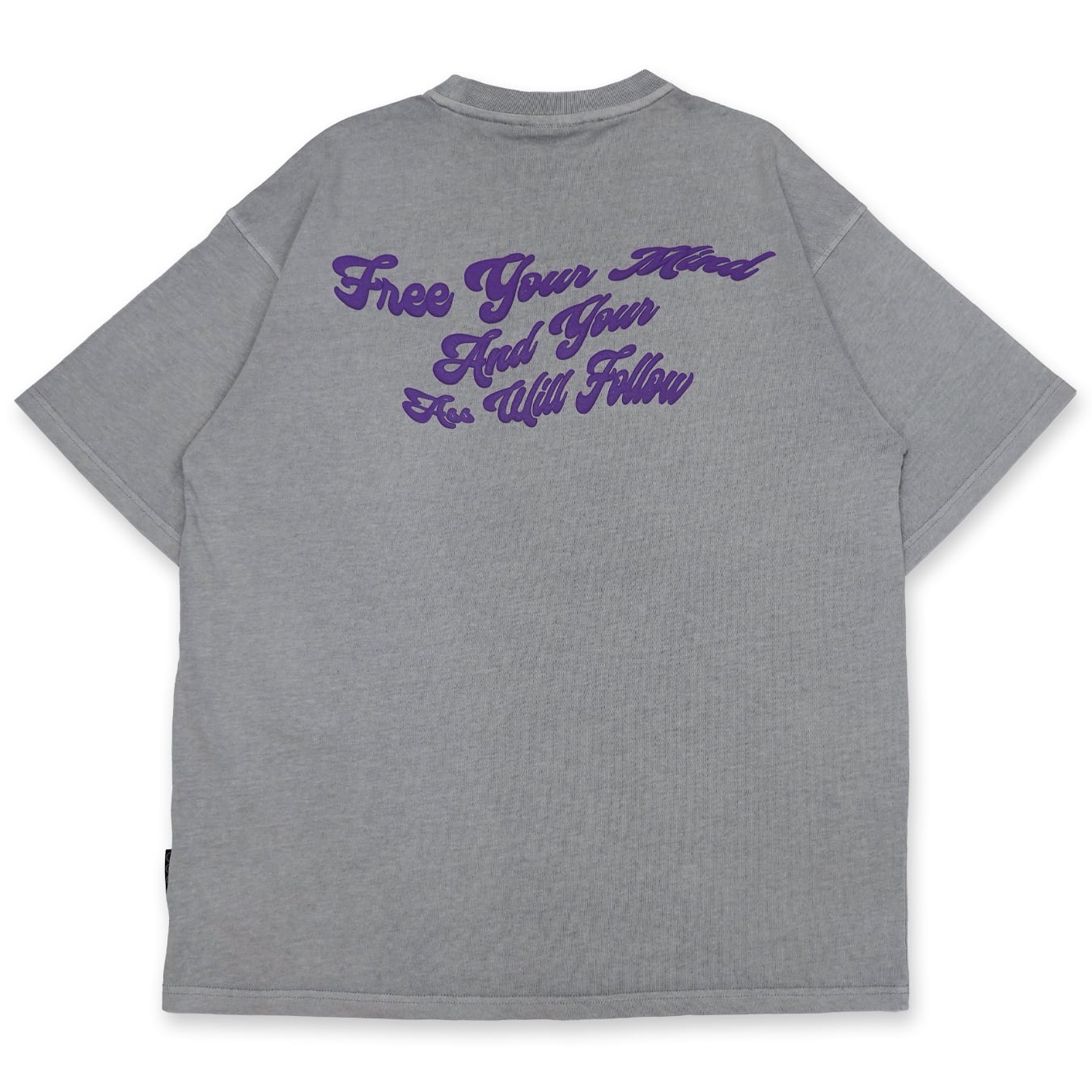 T.C.R LIGHTNING MARIA WASHED S/S TEE - ASH GRAY