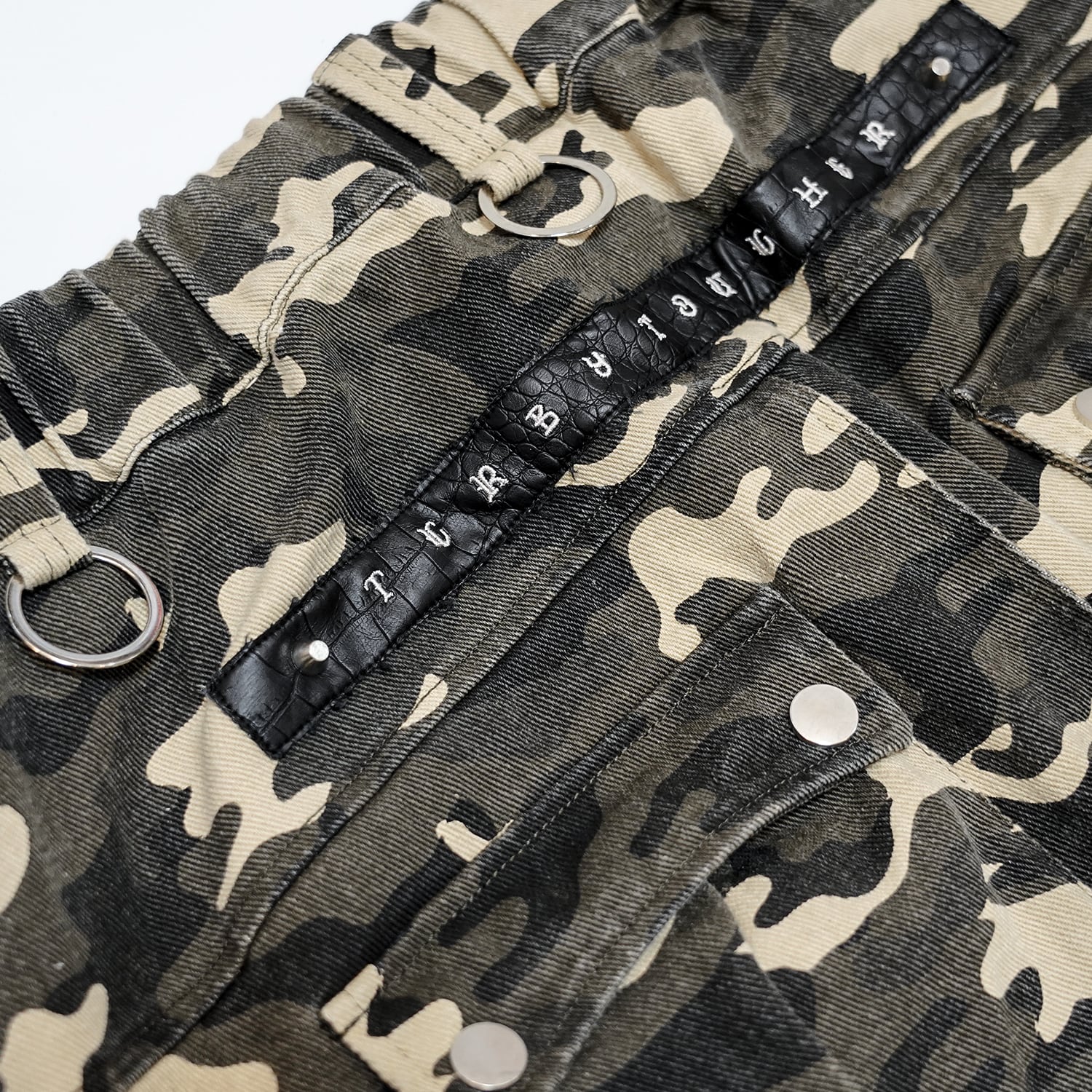 T.C.R NUOVA VISIONE BAGGY CARGO PANTS - CAMO