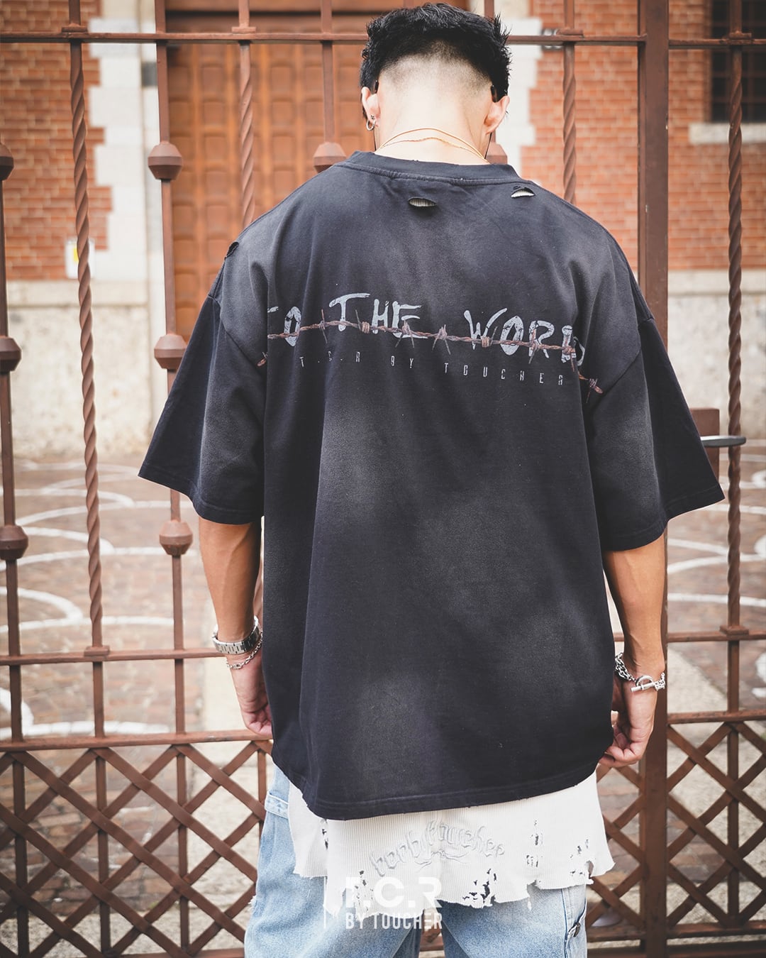 T.C.R SPREAD YOUR WINGS S/S TEE - BLACK