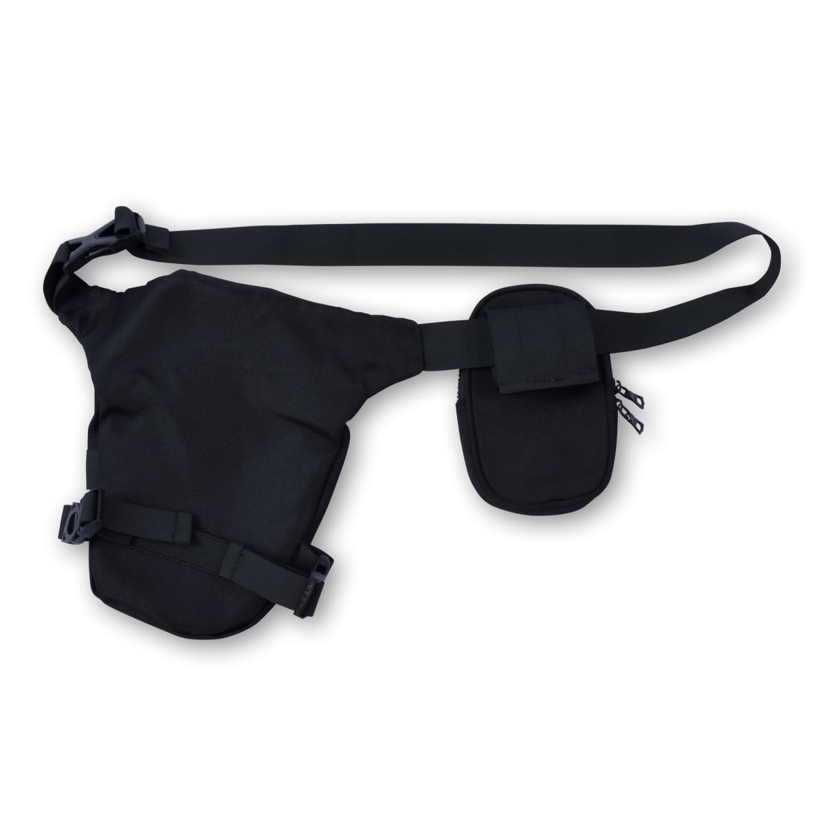 COMBINABLE MINI SHOULDER BAG - BLACK
