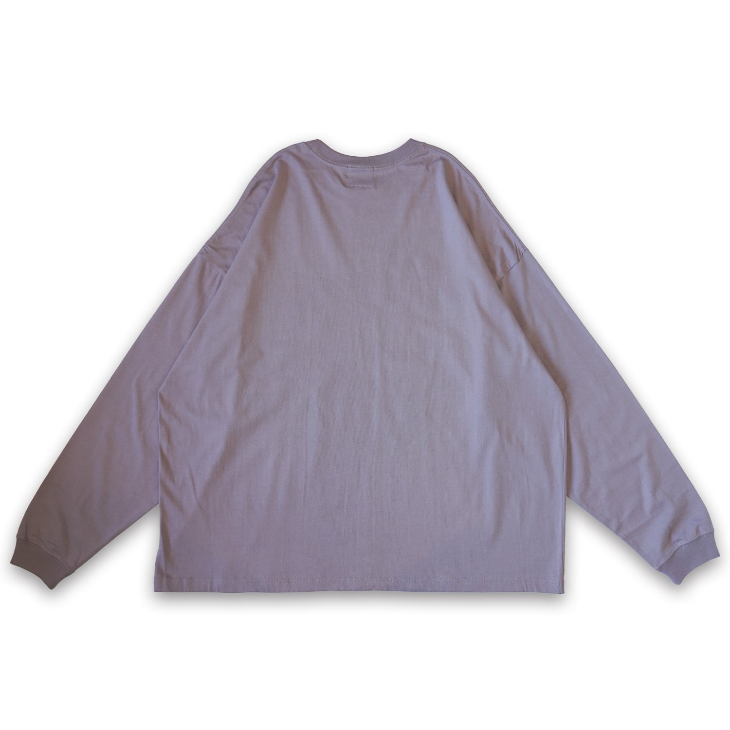 T.C.R TRYING GOD WIDE FIT L/S TEE - SMOKE PURPLE