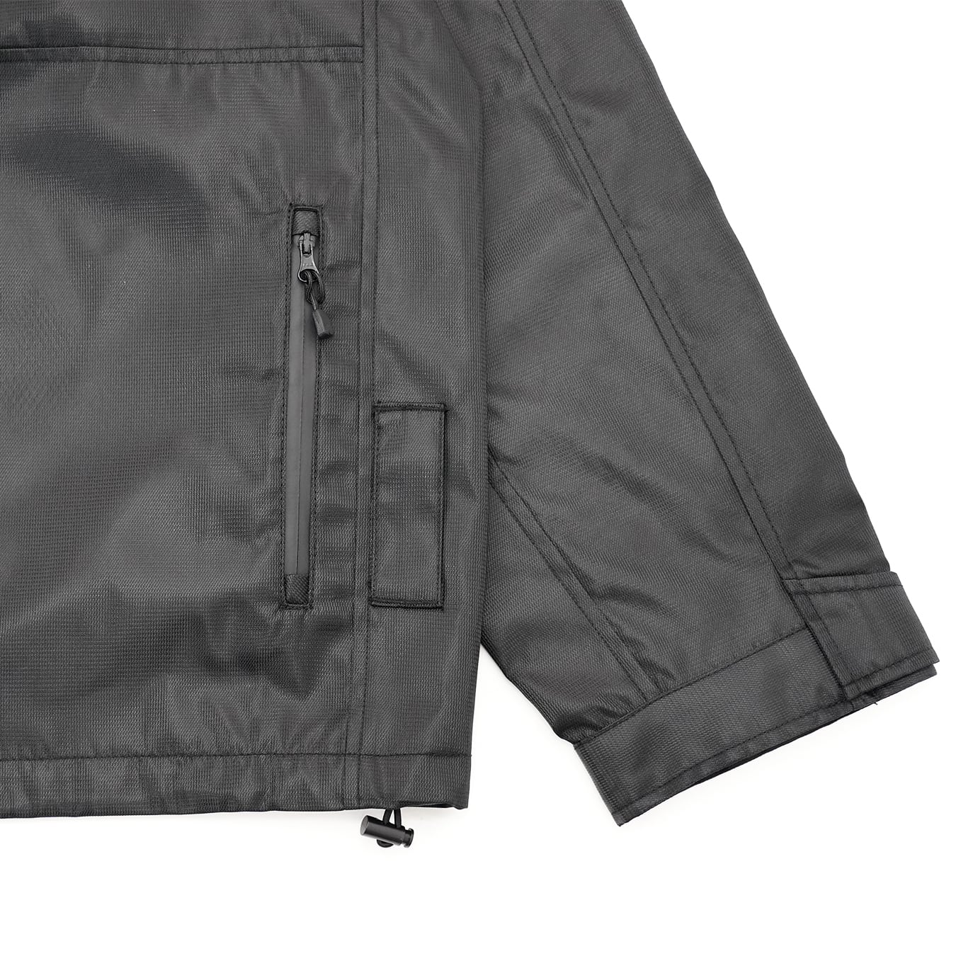 T.C.R WATERPROOF VENTURE JACKET - BLACK / ORANGE