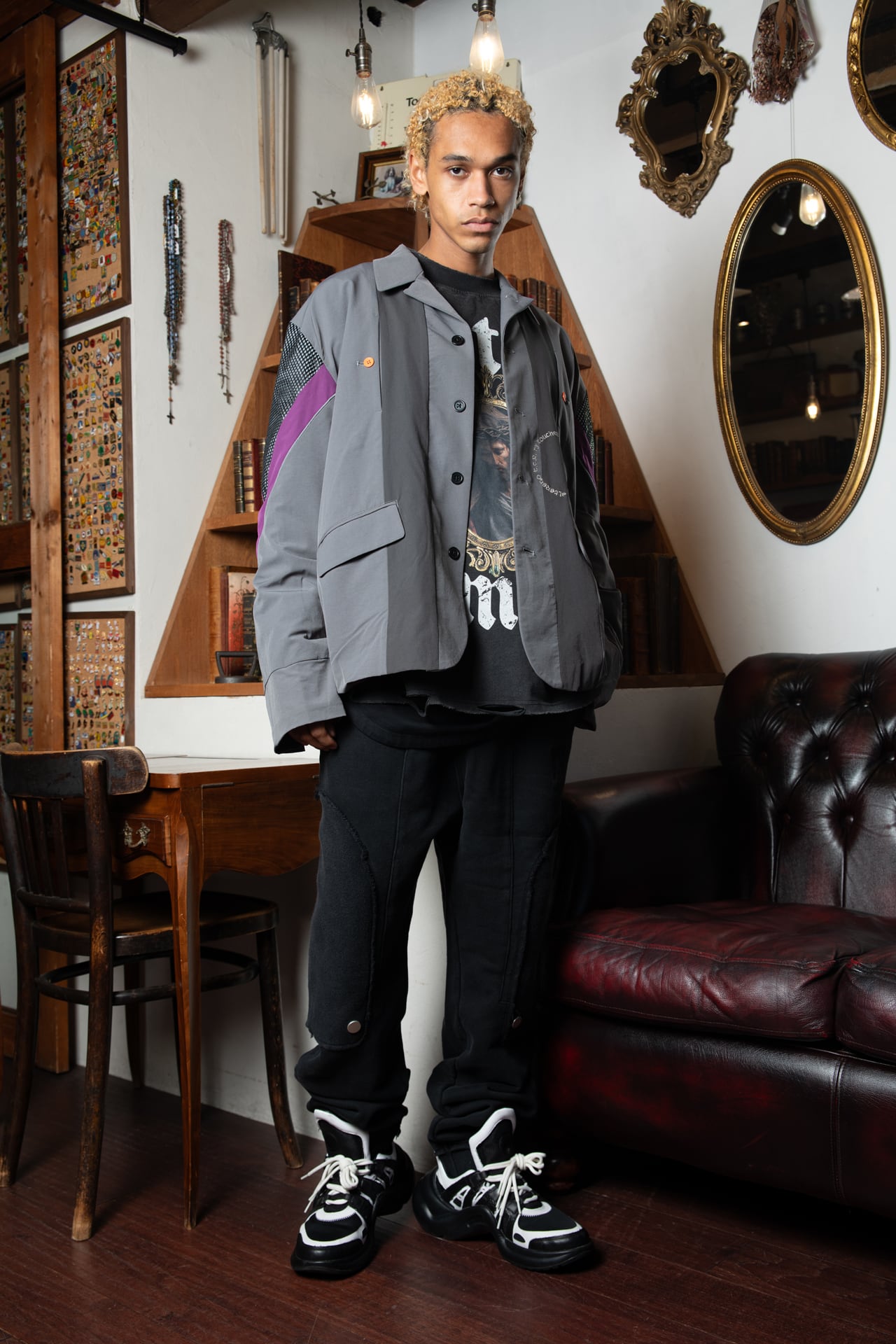 T.C.R EQUIPMENT TAILORED JACKET V2 - GRAY