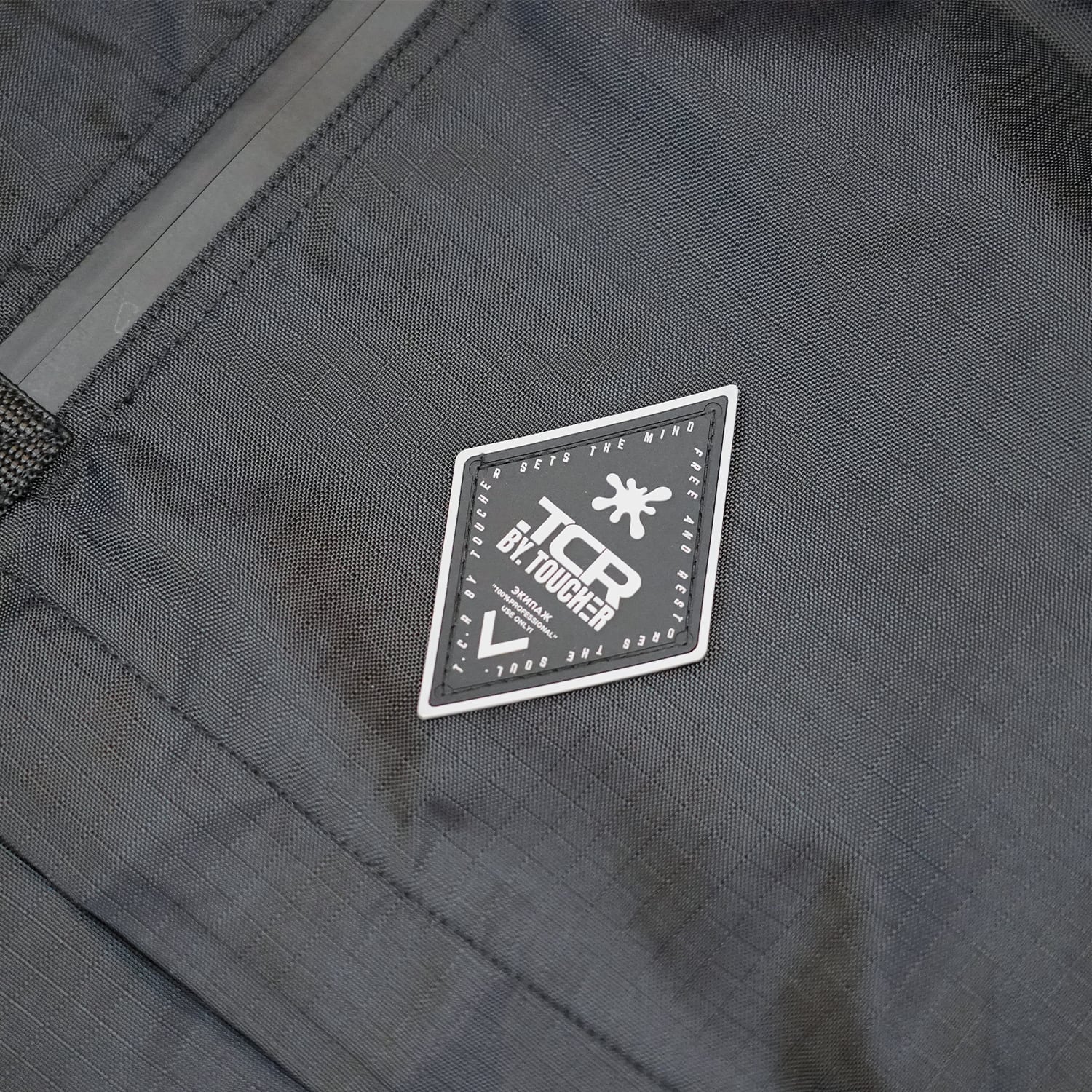 T.C.R WATERPROOF ANORAK VENTURE JACKET - BLACK / ORANGE