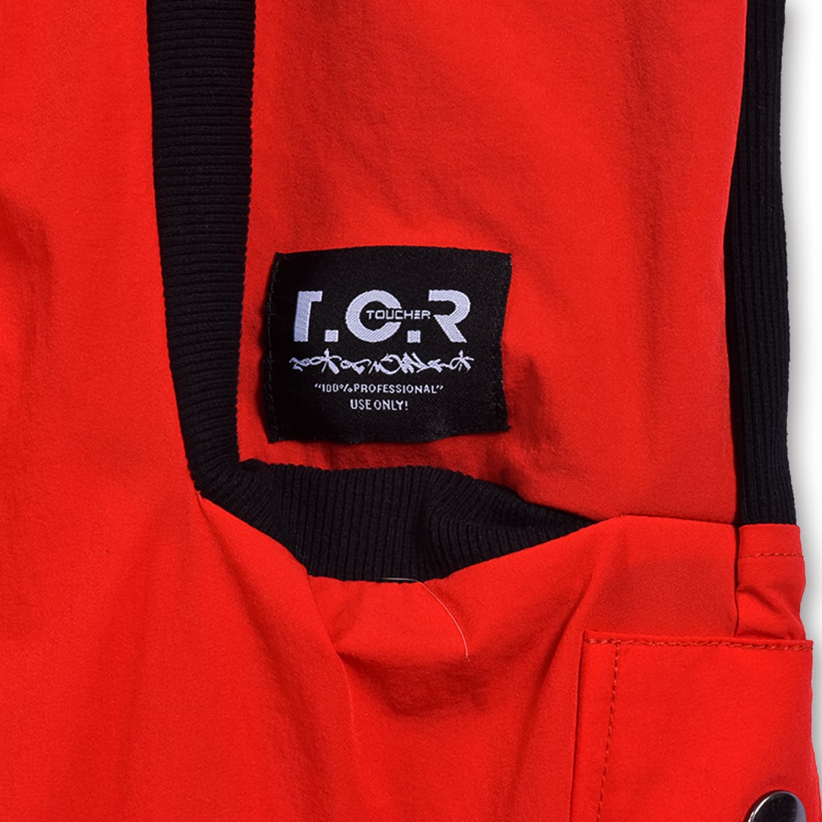 T.C.R EQUIPMENT SHELL JOGGER V3 - RED/BLACK