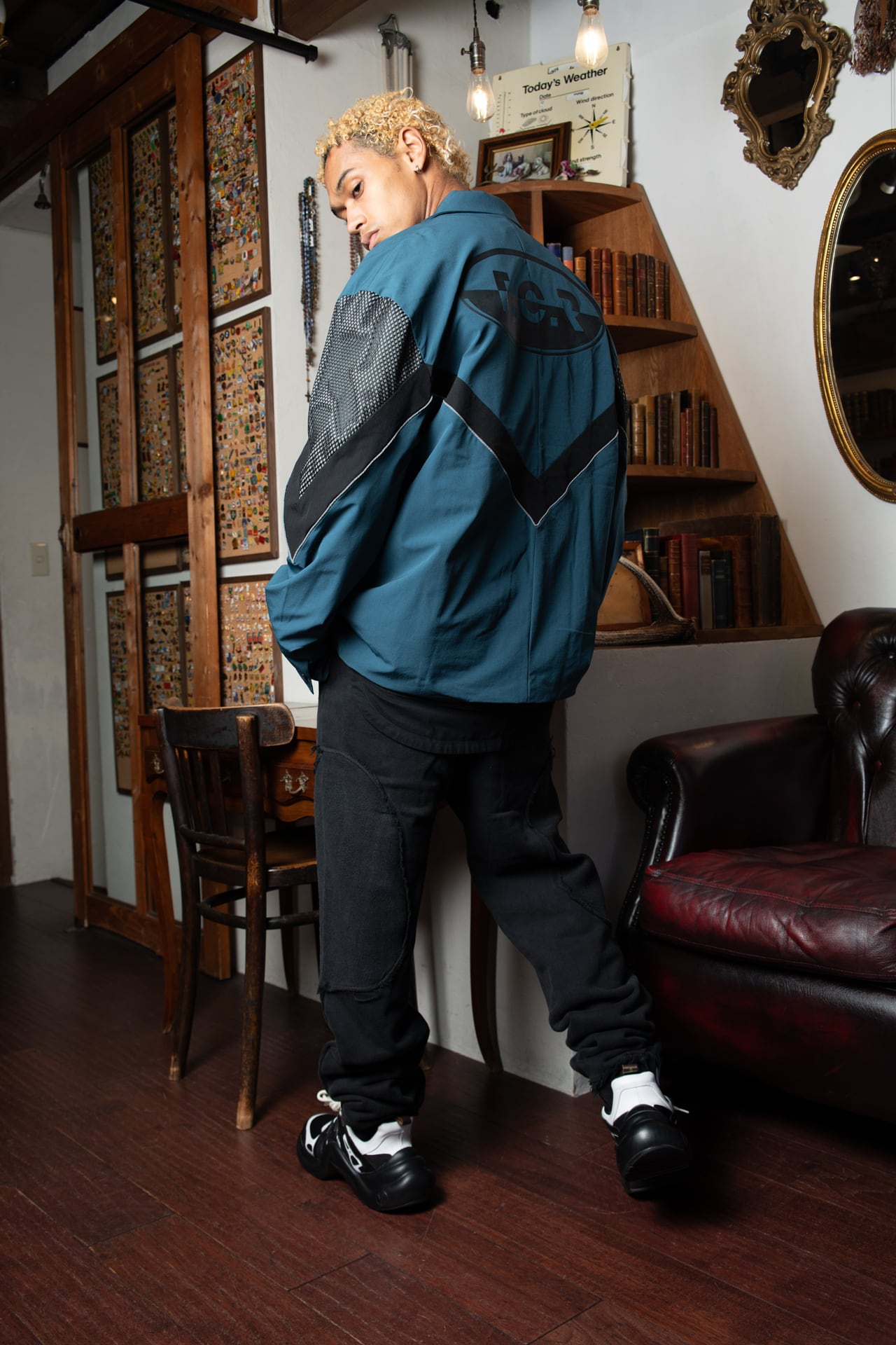 T.C.R EQUIPMENT TAILORED JACKET V2 - BLUE GREEN