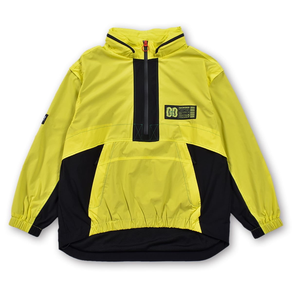 T.C.R TRICLIMATE 2WAY SHELL ANORAK V2 - YELLOW/BLACK