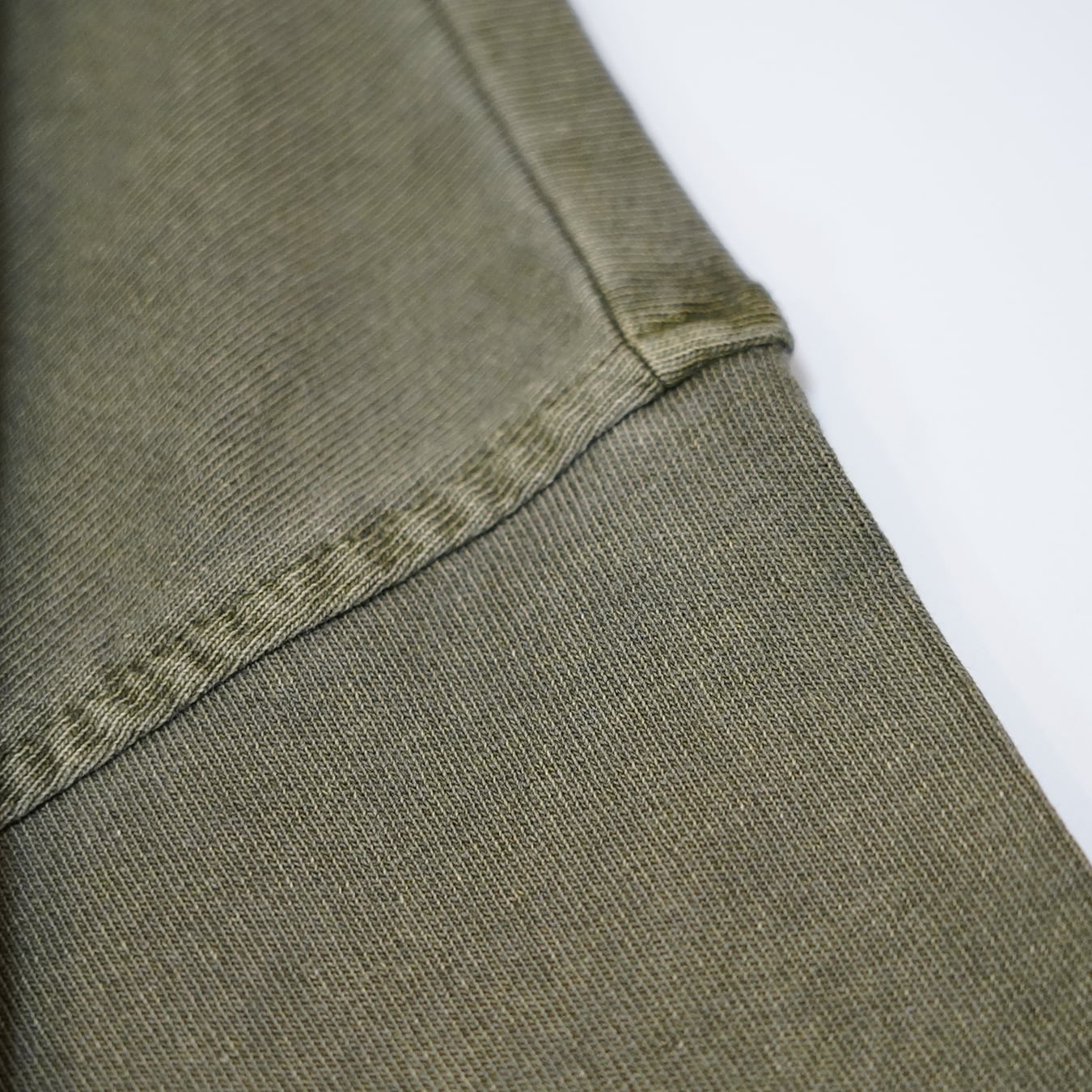 T.C.R LIGHTNING MARIA WASHED S/S TEE - GRAY GREEN