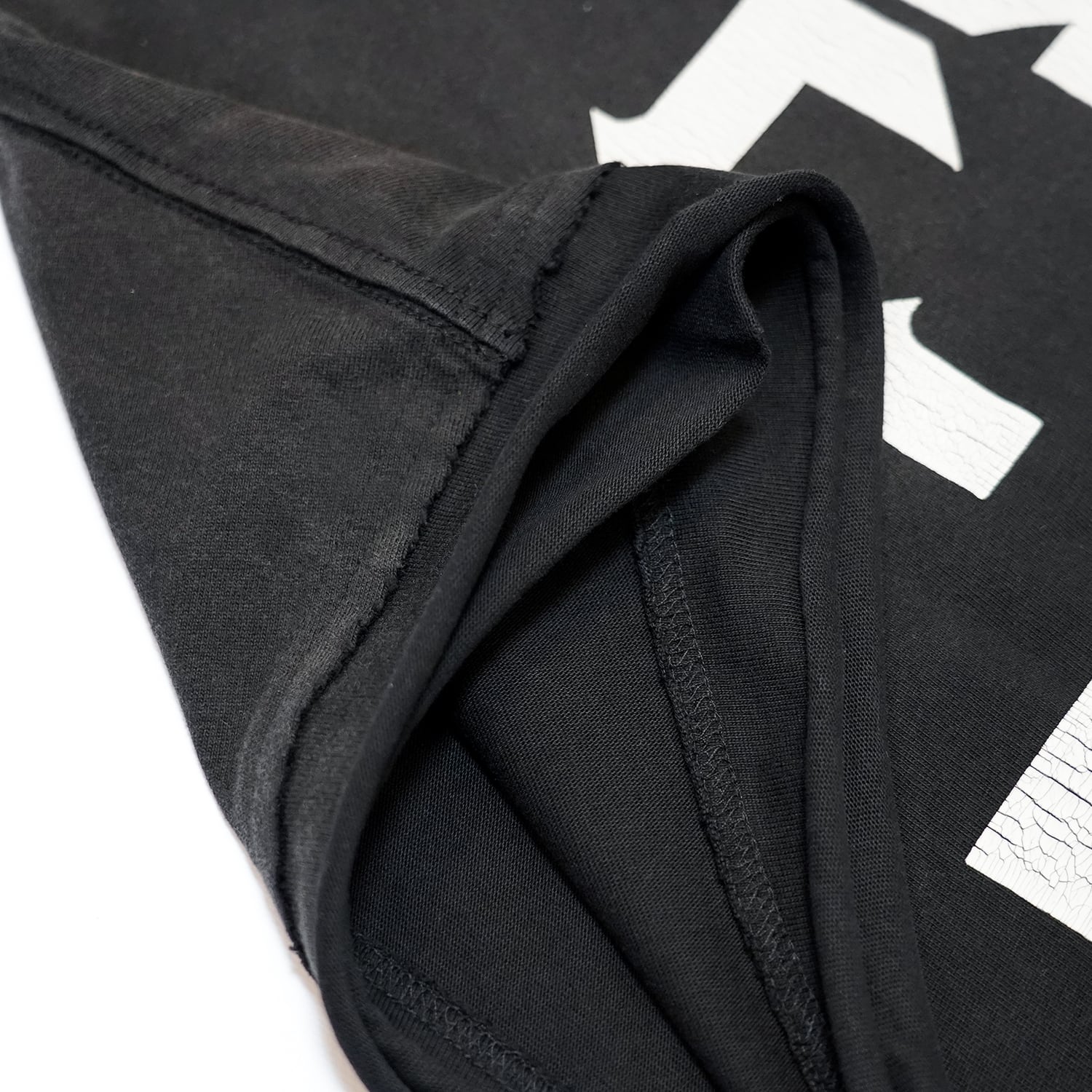 T.C.R RELAPSE FADE WASHED S/S TEE - BLACK