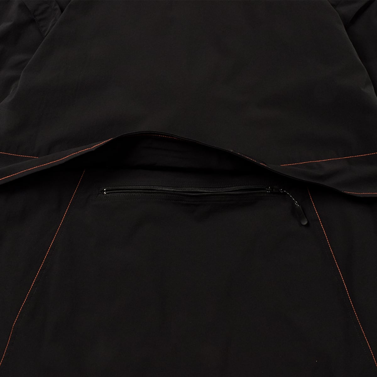 T.C.R TRICLIMATE 2WAY SHELL ANORAK V2 - BLACK/RED