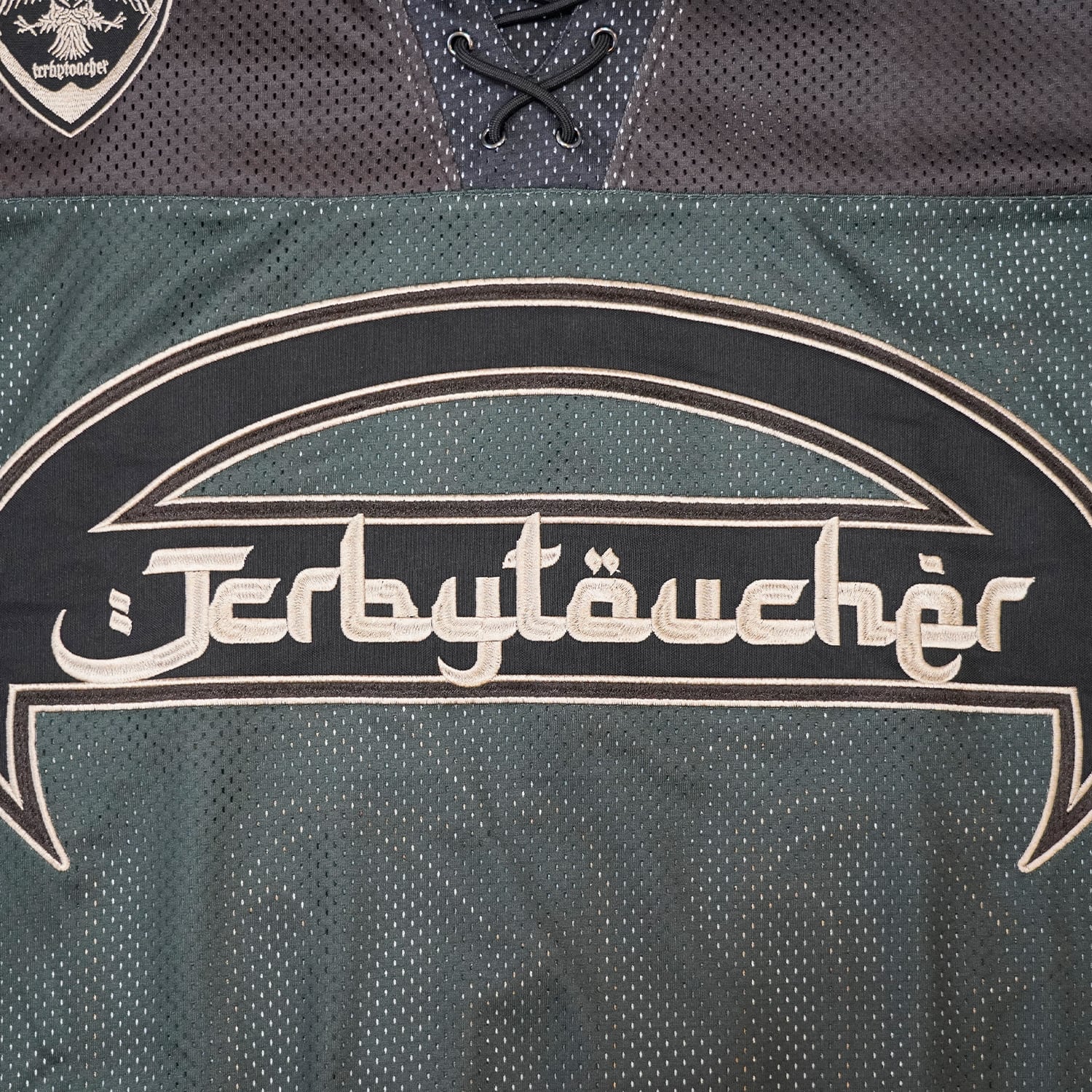 T.C.R MITTERNACHT MESH GAME JERSEY - GREEN