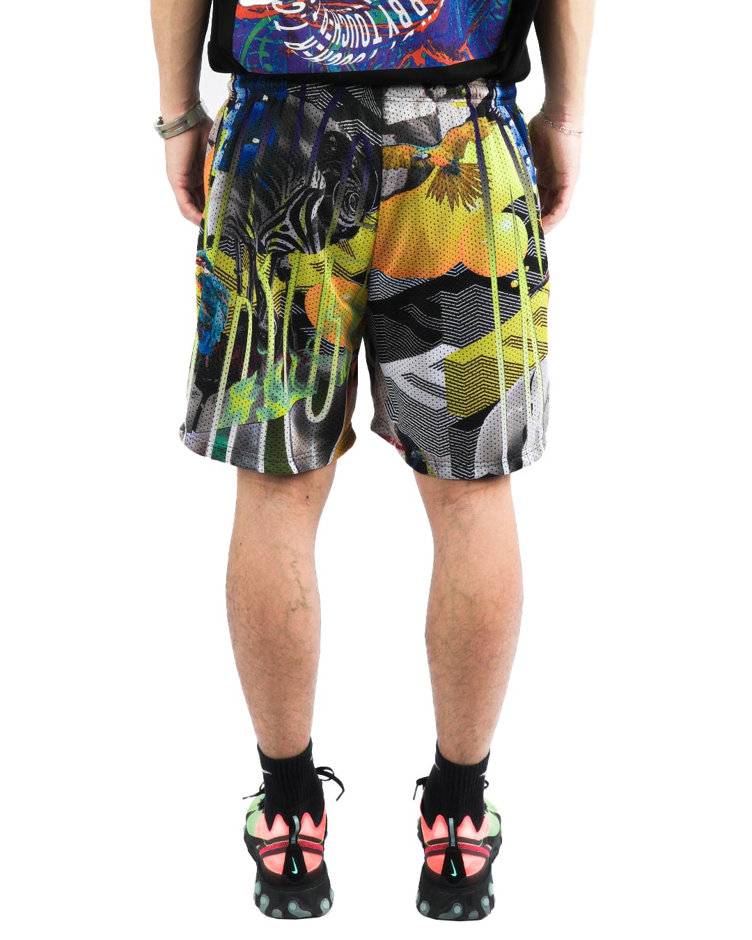 T.C.R PARADISE ALL OVER MESH SHORTS V2 -  MULTI