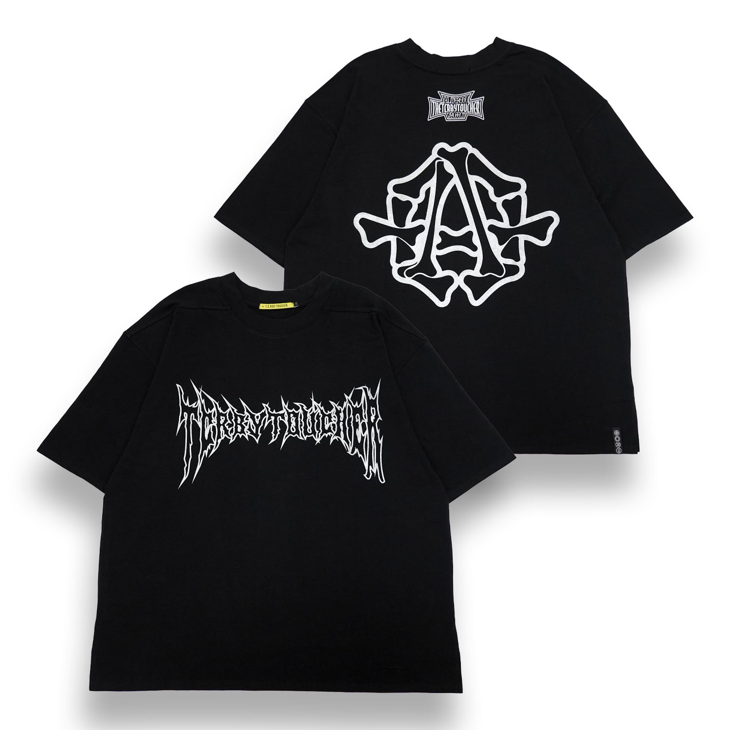 T.C.R ANARCHY S/S TEE - BLACK