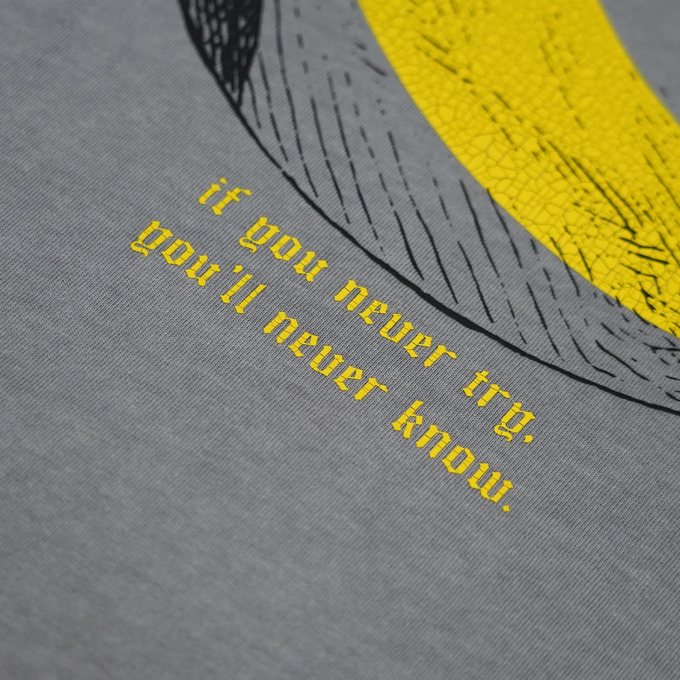 T.C.R LIGHTNING JESUS WASHED S/S TEE - ASH GRAY