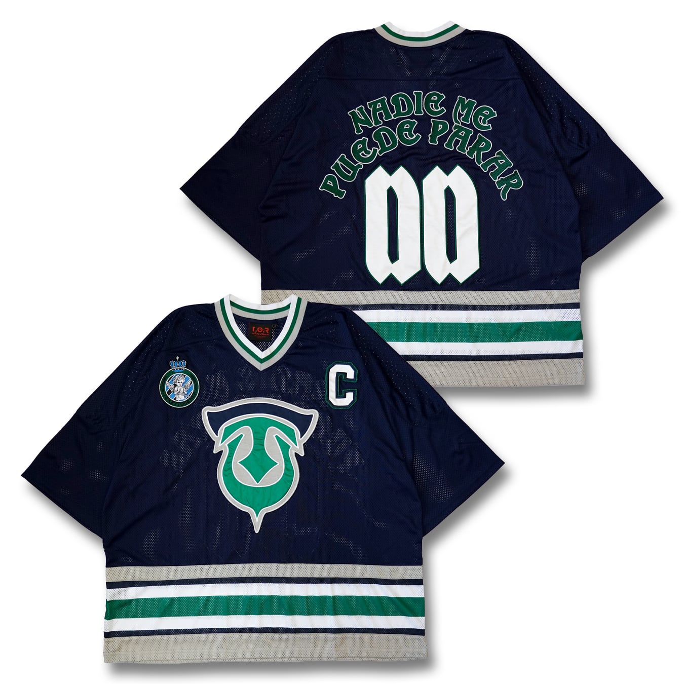 T.C.R NADIE ME PUEDE PARAR HOCKEY MESH SHIRTS - NAVY