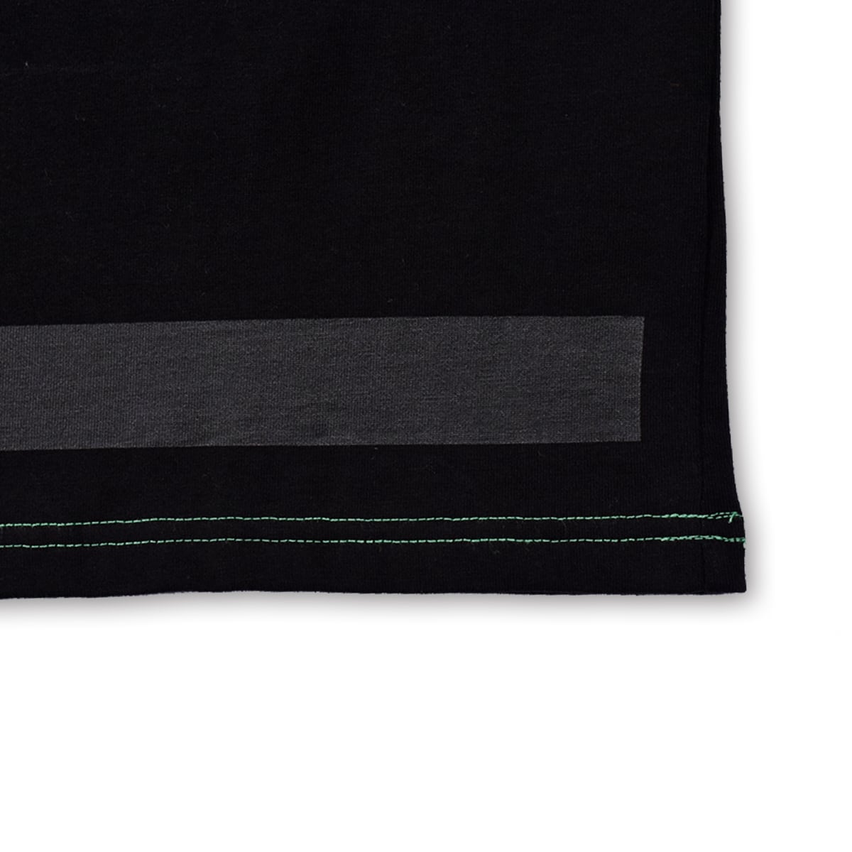 LIQUID OVERSIZED  L/S TEE - BLACK/GREEN