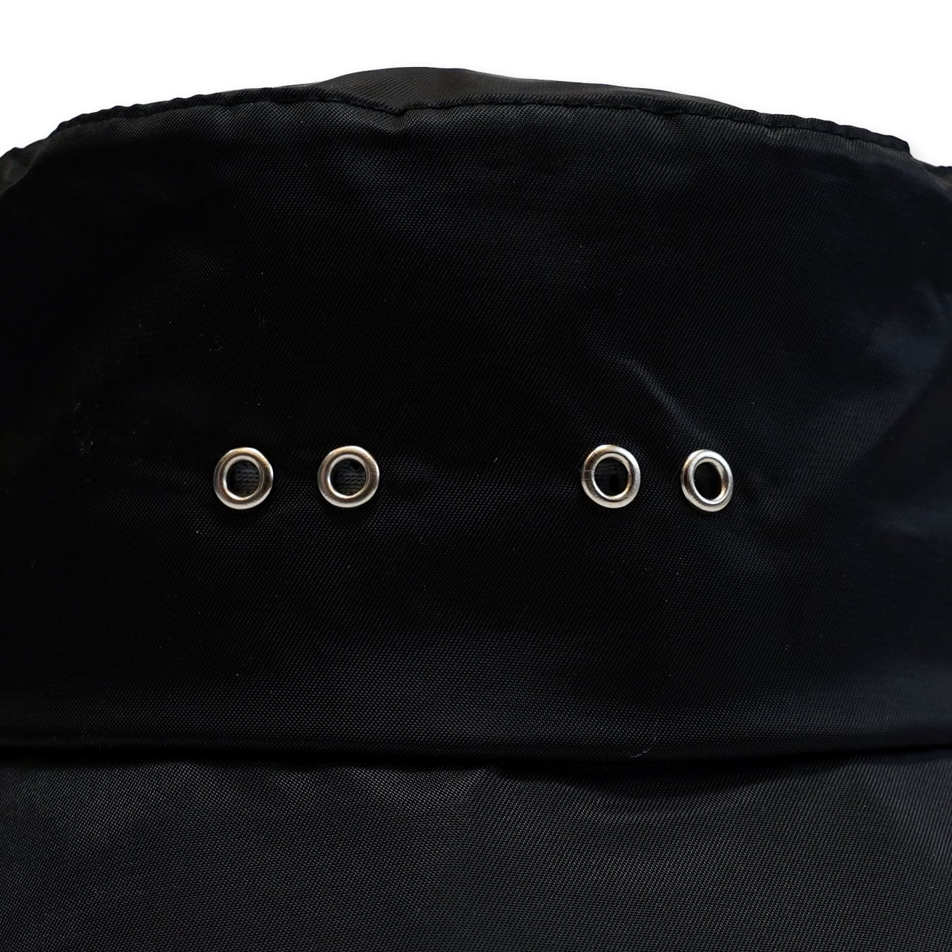 T.C.R FLAME NYLON BUCKET HAT - BLACK